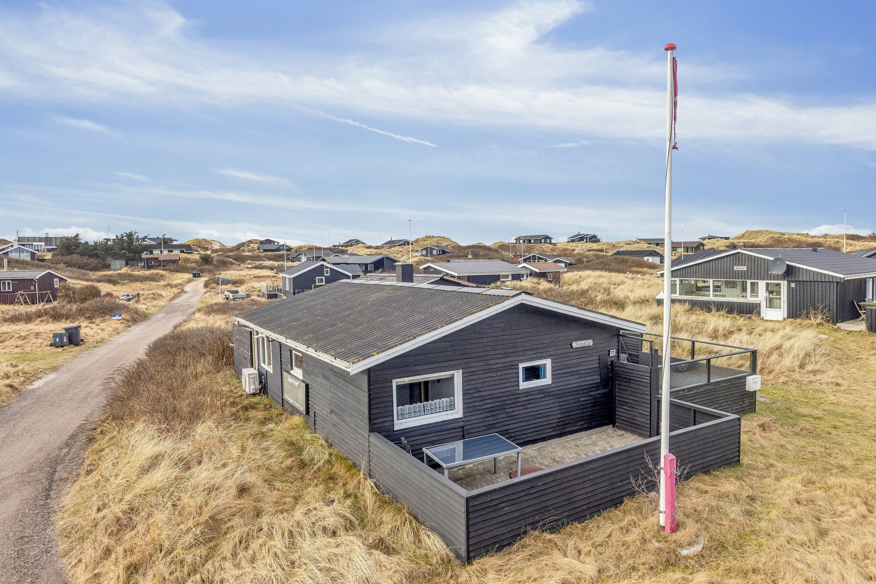 Fremhævet ejendom 1 billede i fuldskærmstilstand. Billede af Redningsvejen Nord 70, Hvorup Klit, 9480 Løkken