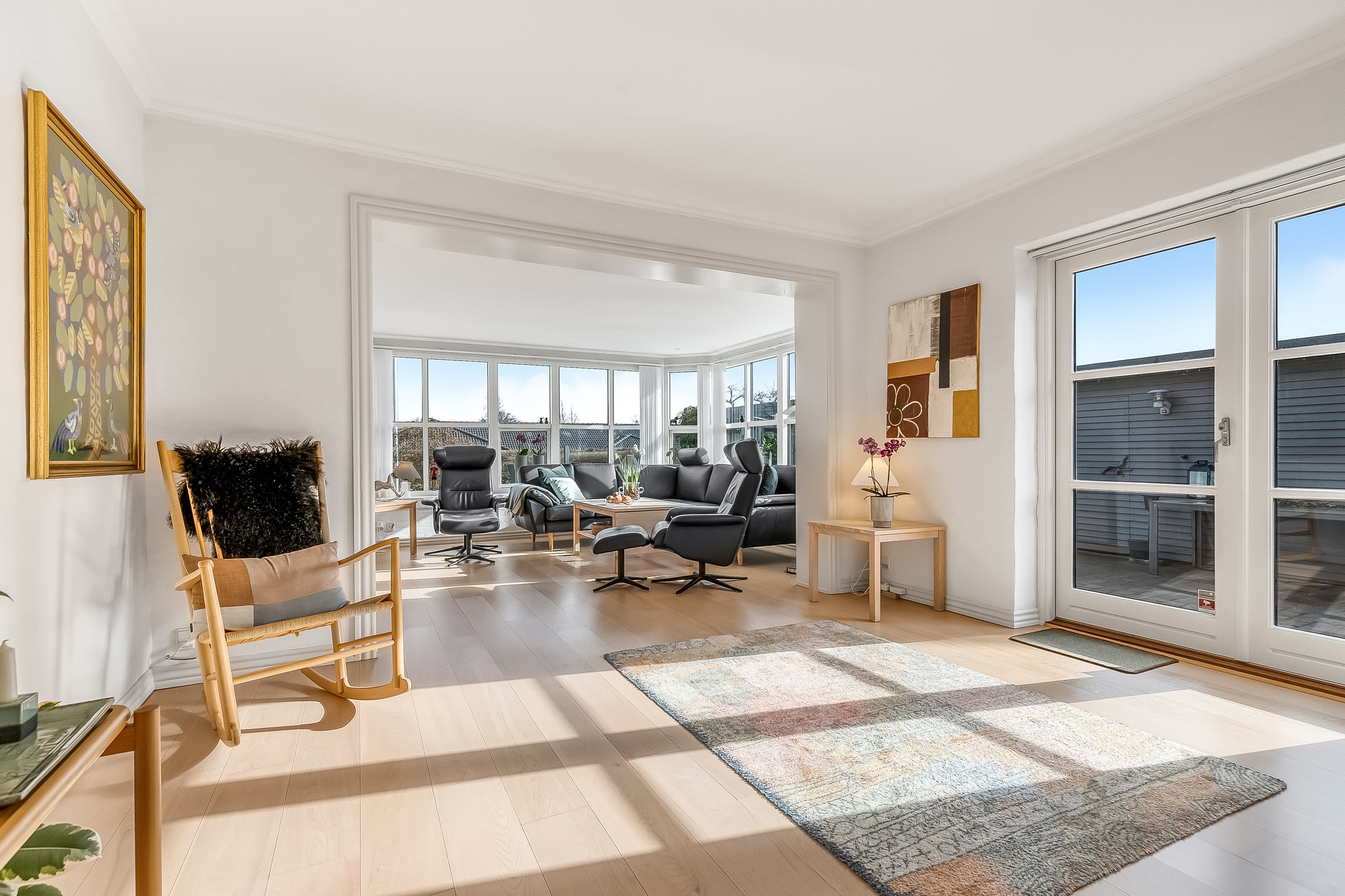 Miniaturebillede 2: stue. Billede af Koldingvej 5, Vester Nebel, 6040 Egtved