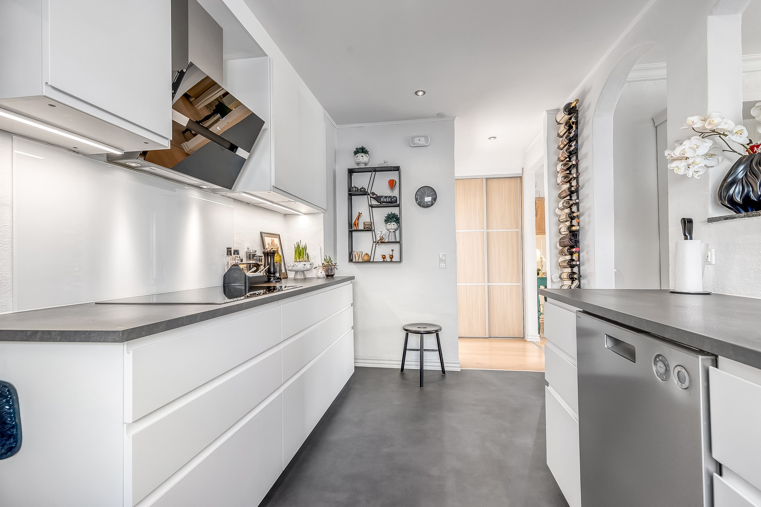 Fremhævet køkken billede i fuldskærmstilstand. Billede af Koldingvej 5, Vester Nebel, 6040 Egtved