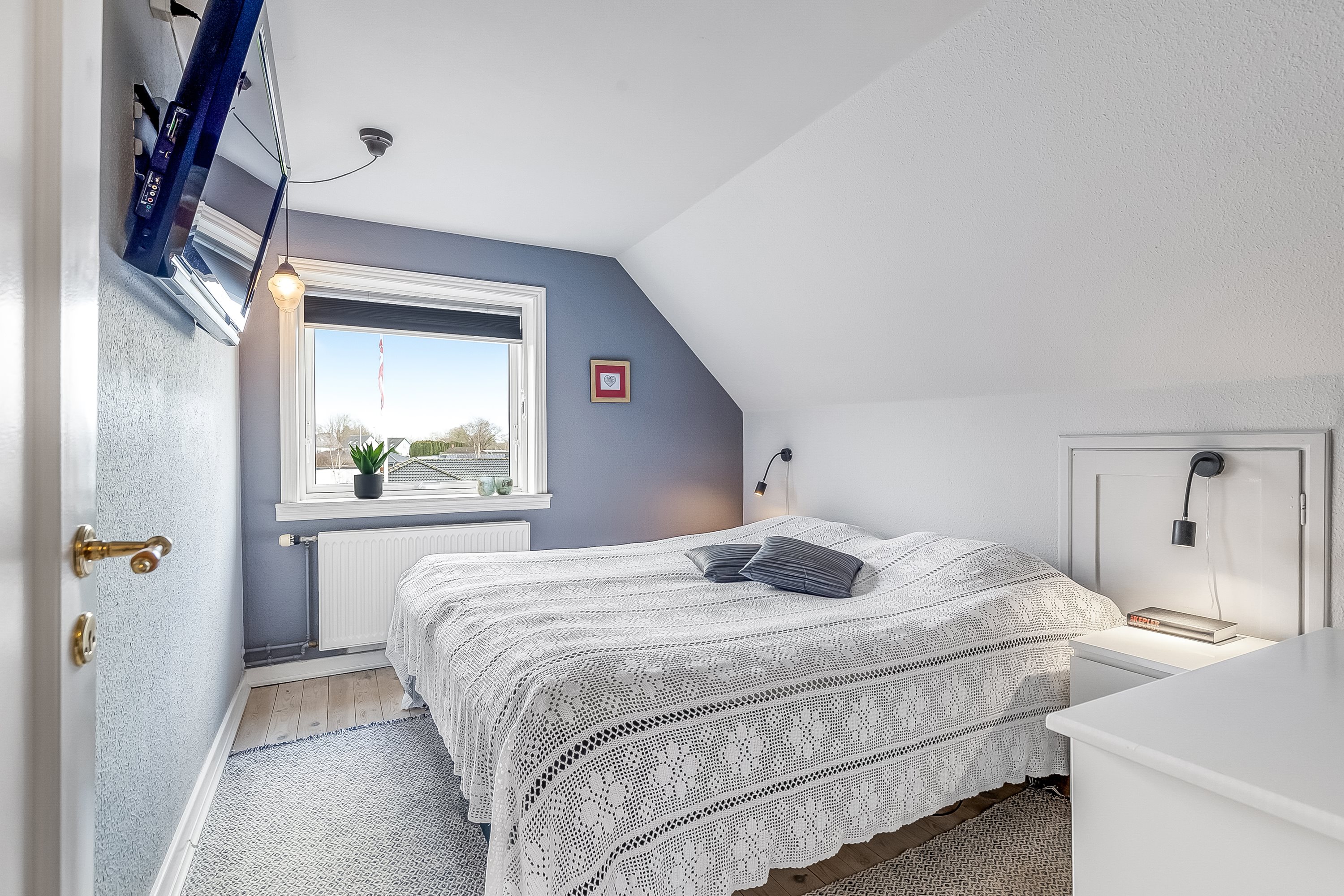 Fremhævet soveværelse billede i fuldskærmstilstand. Billede af Koldingvej 5, Vester Nebel, 6040 Egtved