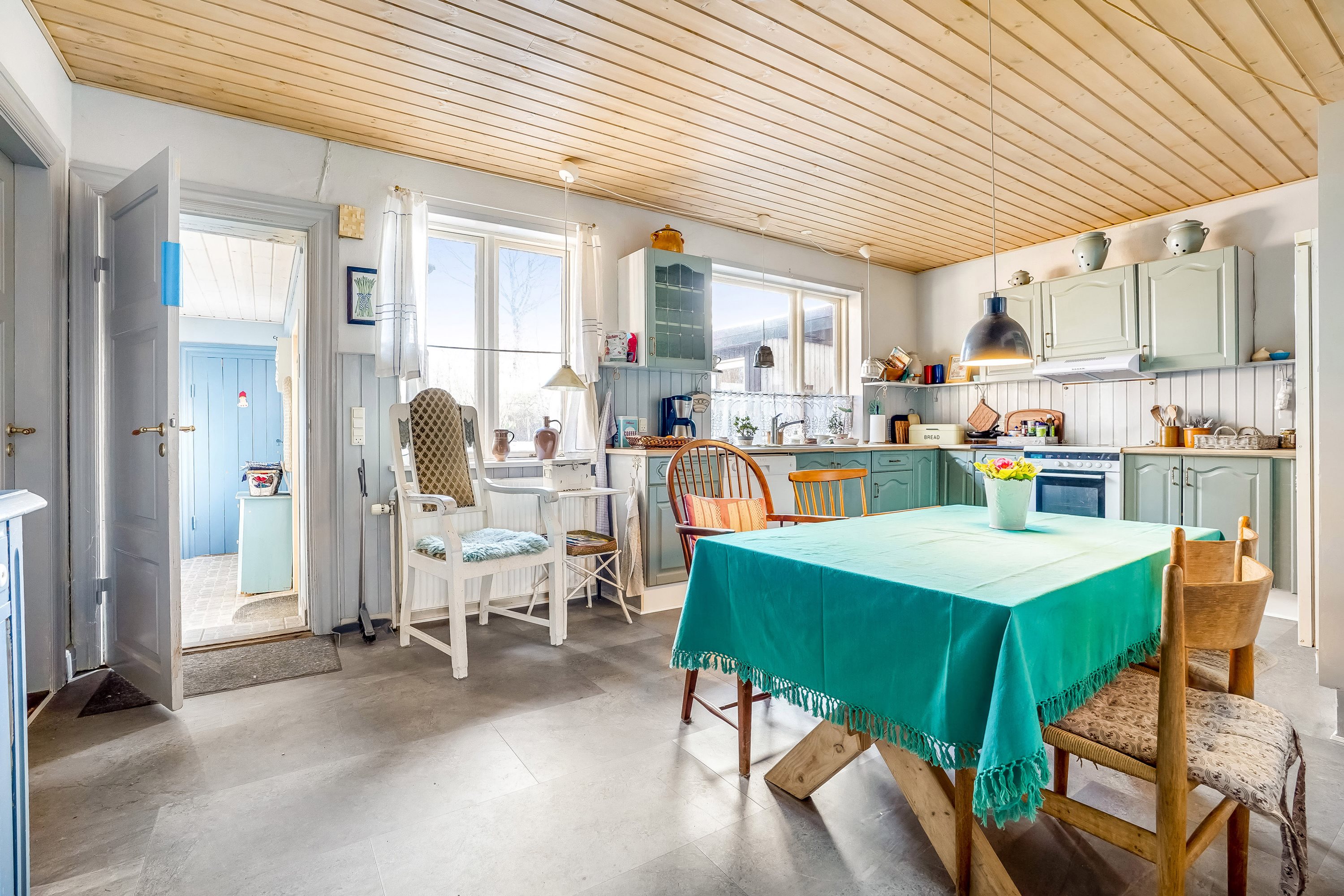 Fremhævet andet billede i fuldskærmstilstand. Billede af Vindelevvej 54, Vindelev, 7300 Jelling