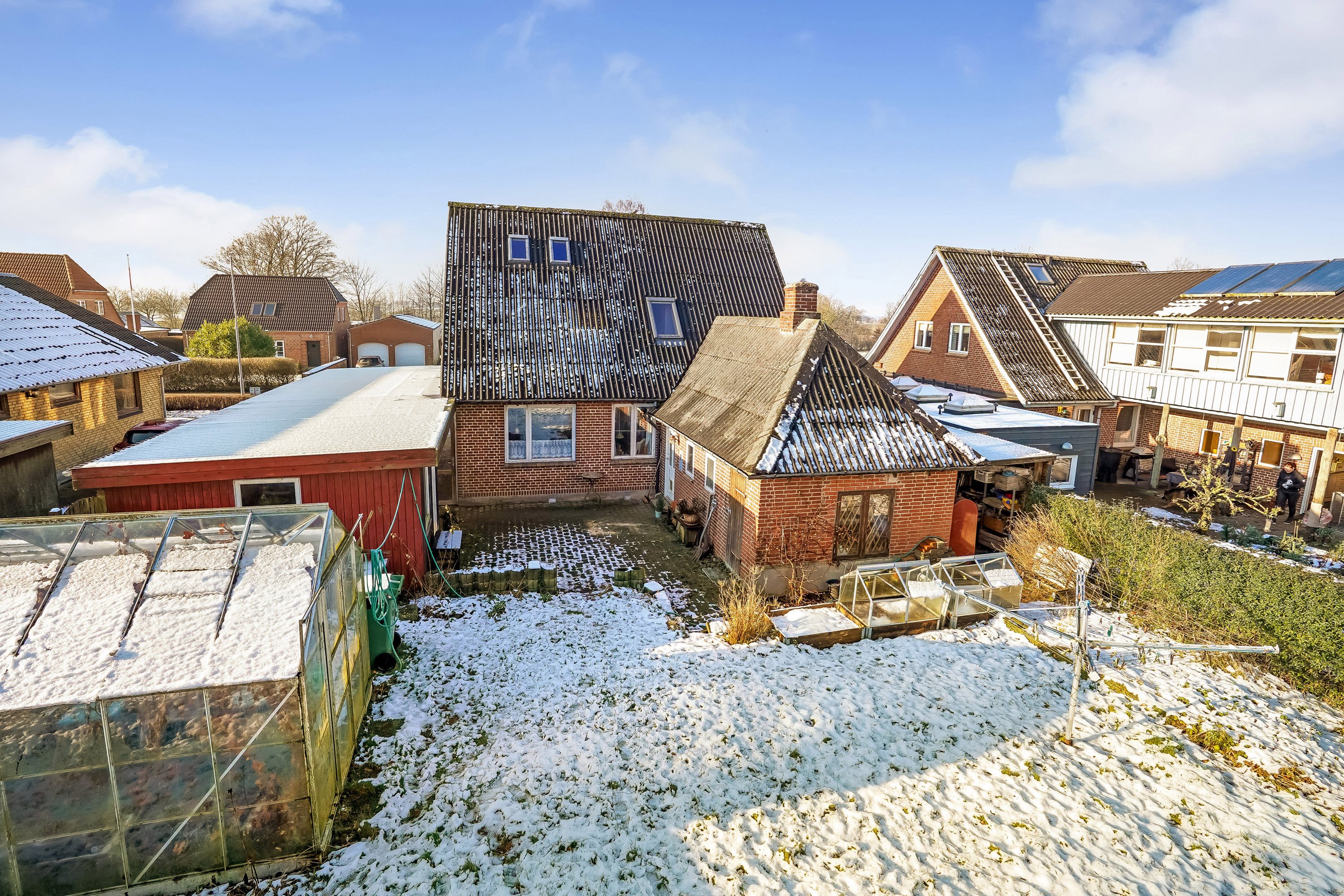 Fremhævet andet billede i fuldskærmstilstand. Billede af Vindelevvej 54, Vindelev, 7300 Jelling