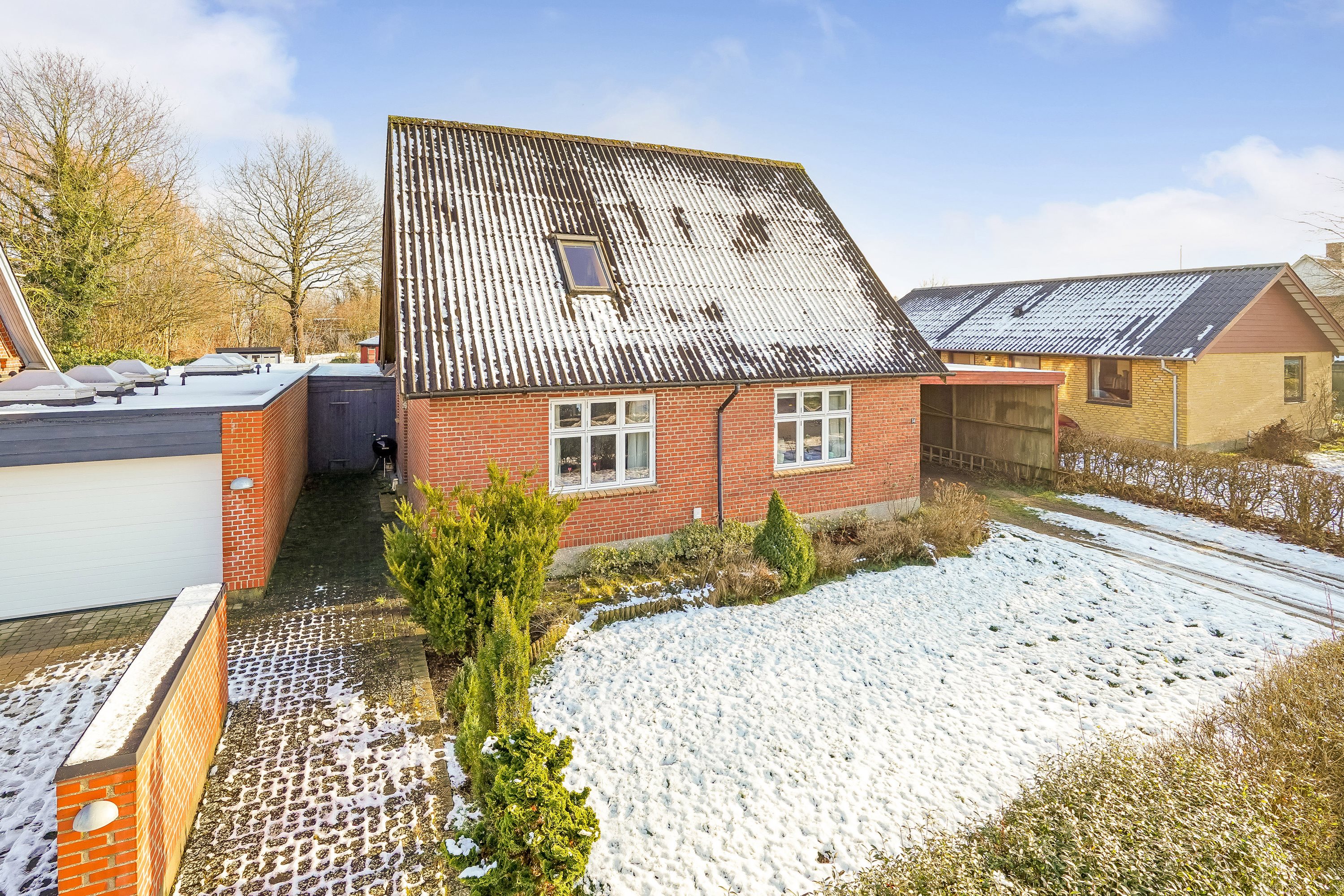 Fremhævet andet billede i fuldskærmstilstand. Billede af Vindelevvej 54, Vindelev, 7300 Jelling