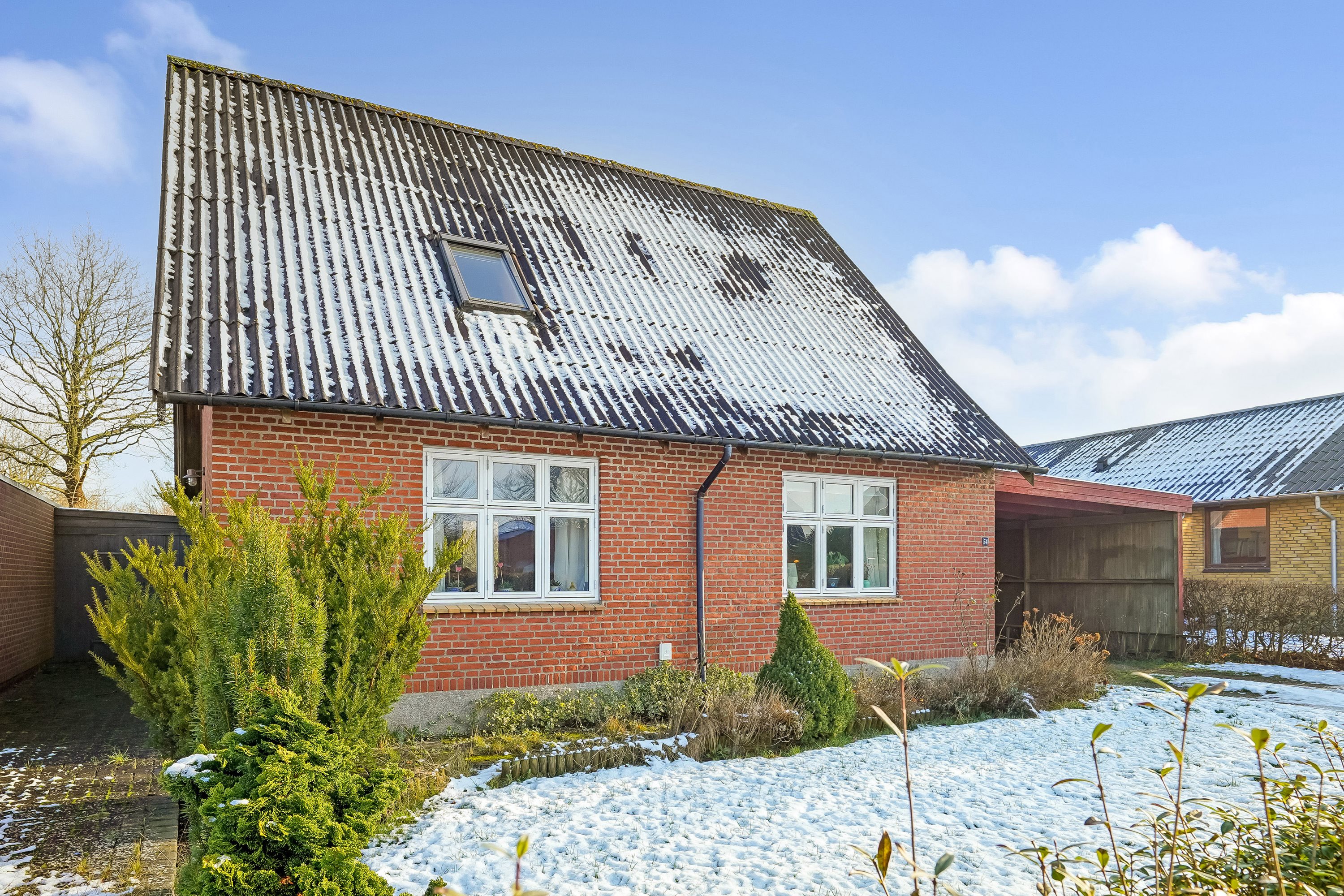 Fremhævet andet billede i fuldskærmstilstand. Billede af Vindelevvej 54, Vindelev, 7300 Jelling