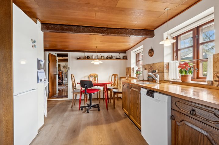 Fremhævet  billede i fuldskærmstilstand. Billede af Krogagervej 10, Enslev, 8983 Gjerlev J