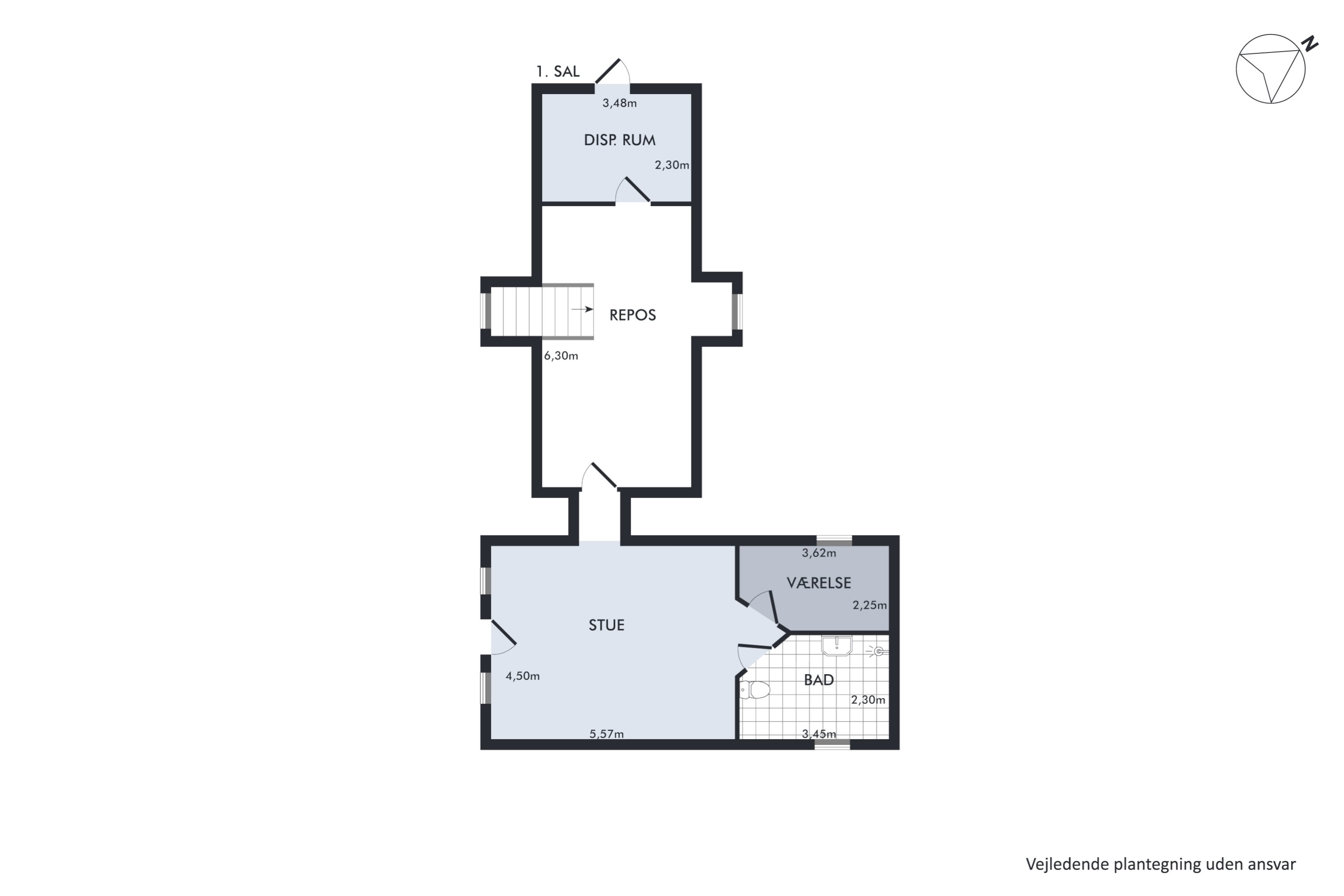 Plantegninger billede af Brødslevvejen 12, Ingstrup, 9480 Løkken