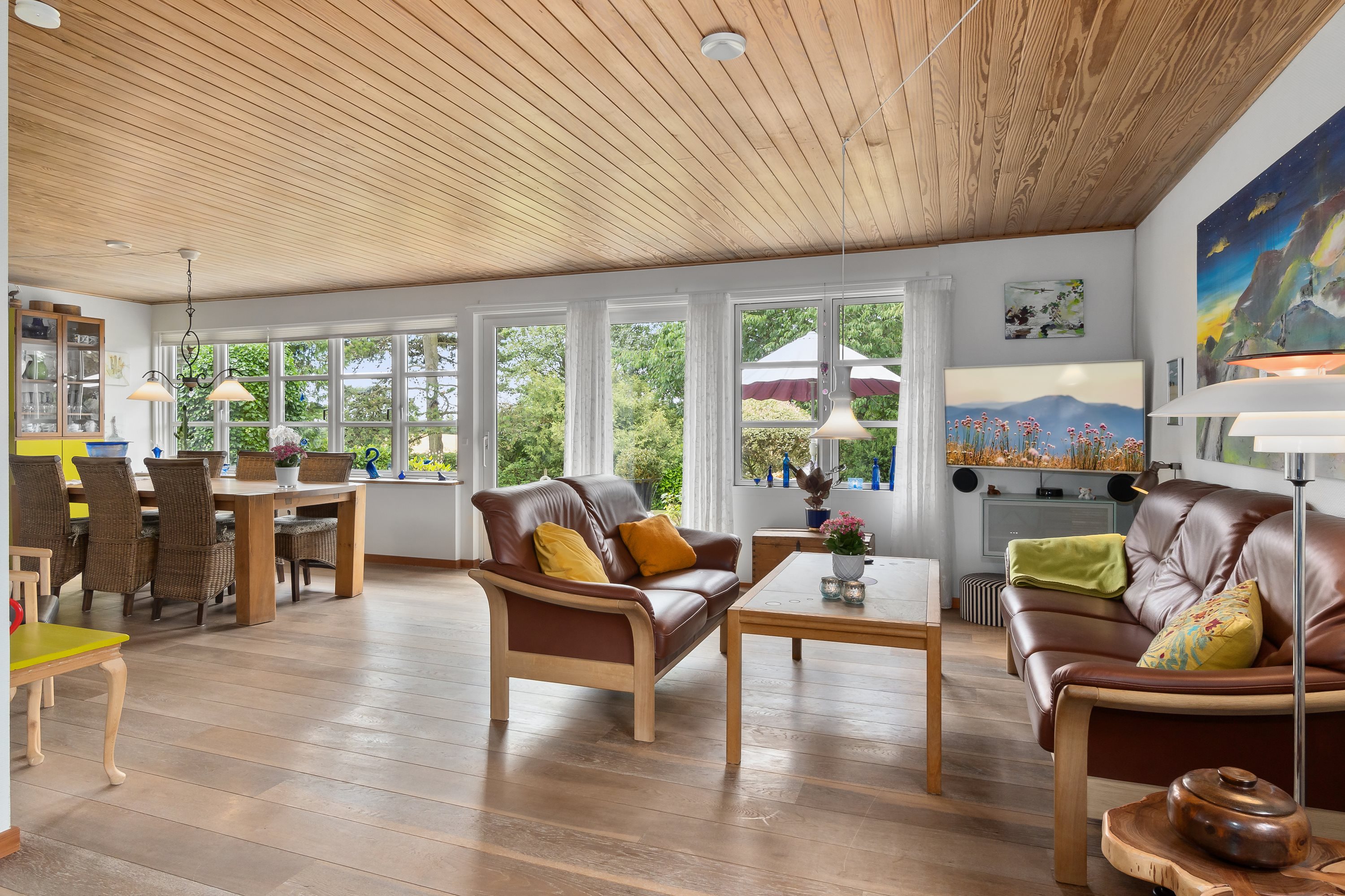 Miniaturebillede 1: stue. Billede af Kirkebjergvej 4, 4623 Lille Skensved