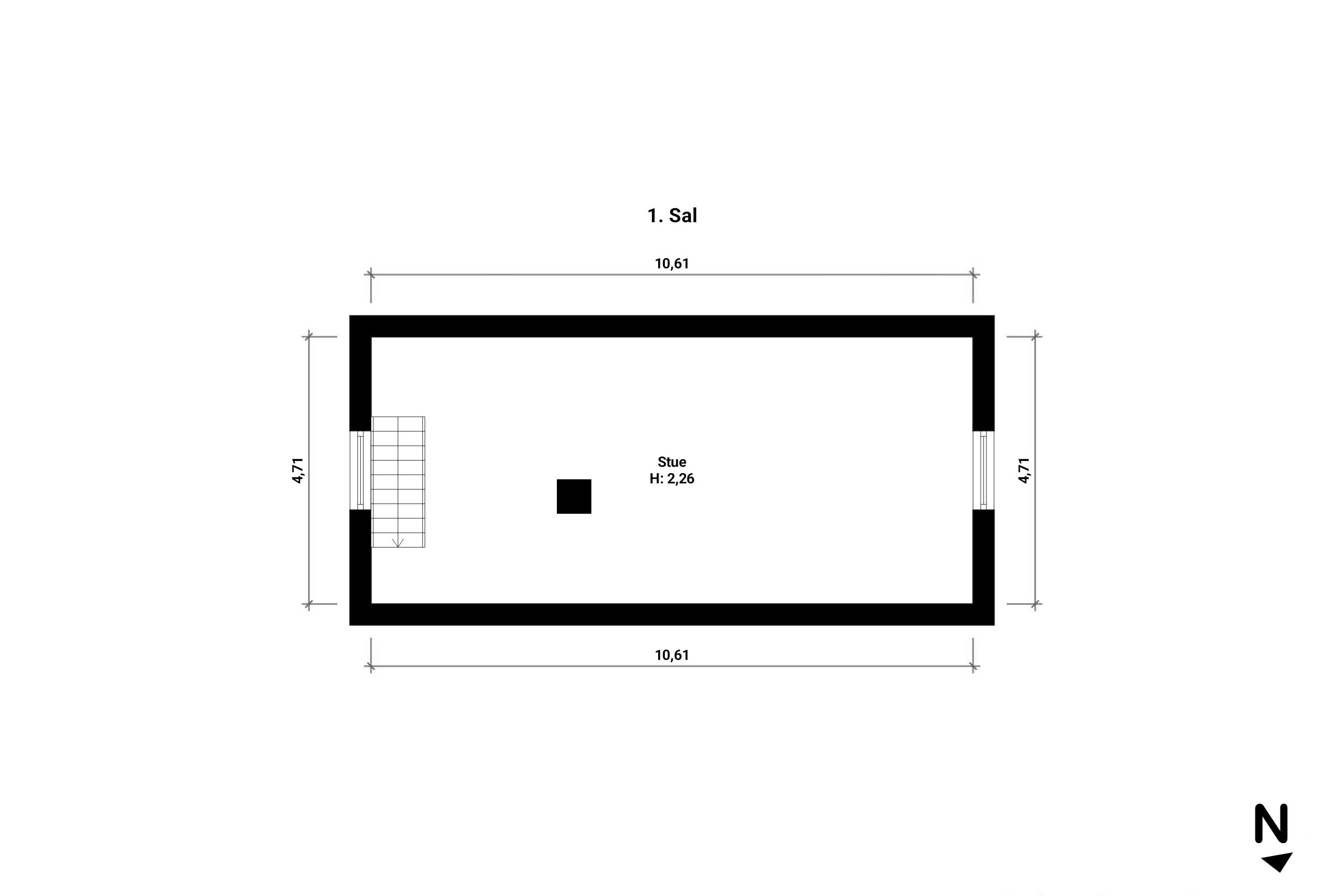 Plantegninger billede af Thorsensvej 12, Kartofte, 4990 Sakskøbing