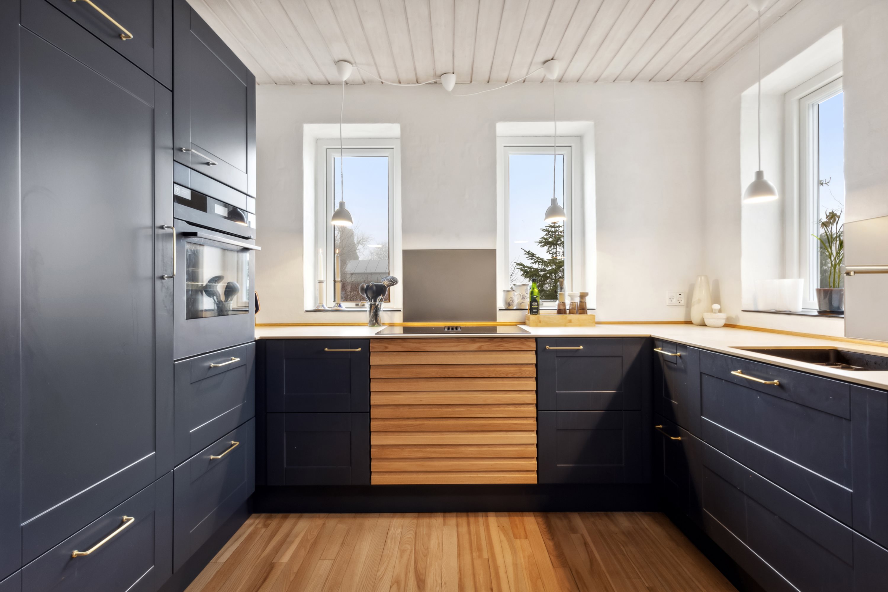 Fremhævet køkken billede i fuldskærmstilstand. Billede af Kystvejen 328, 4671 Strøby