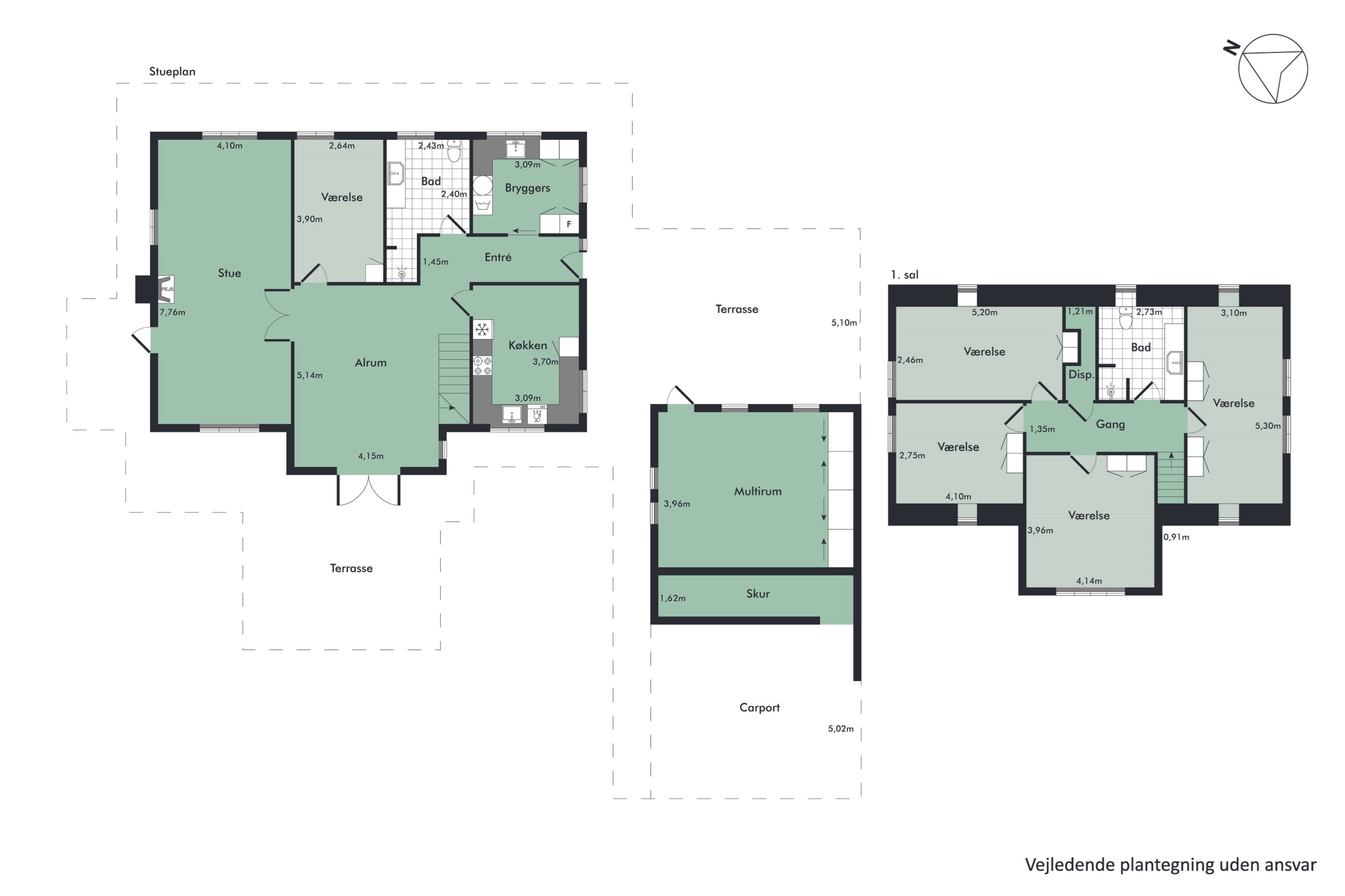 Plantegninger billede af Marianevej 55, Vinde, 7800 Skive