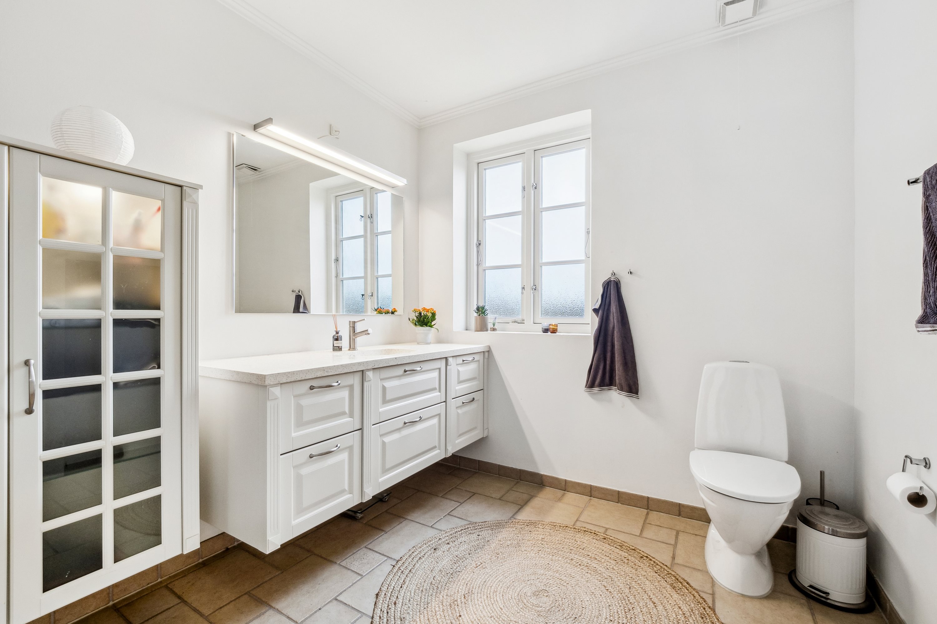 Fremhævet badeværelse billede i fuldskærmstilstand. Billede af Marianevej 55, Vinde, 7800 Skive