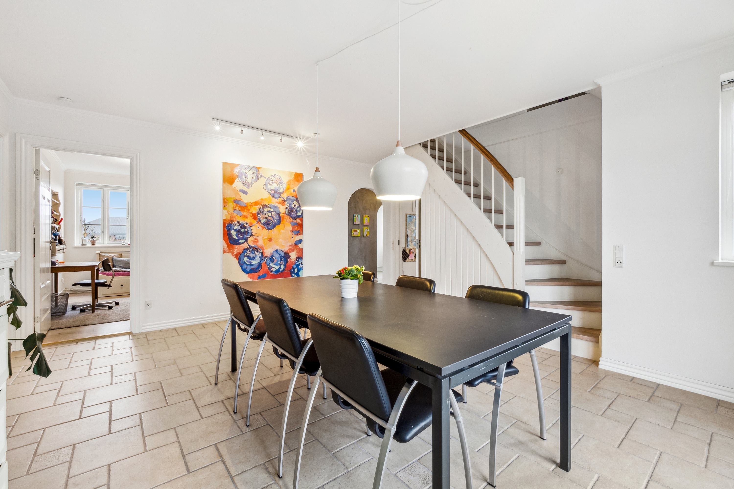 Fremhævet spisestue billede i fuldskærmstilstand. Billede af Marianevej 55, Vinde, 7800 Skive