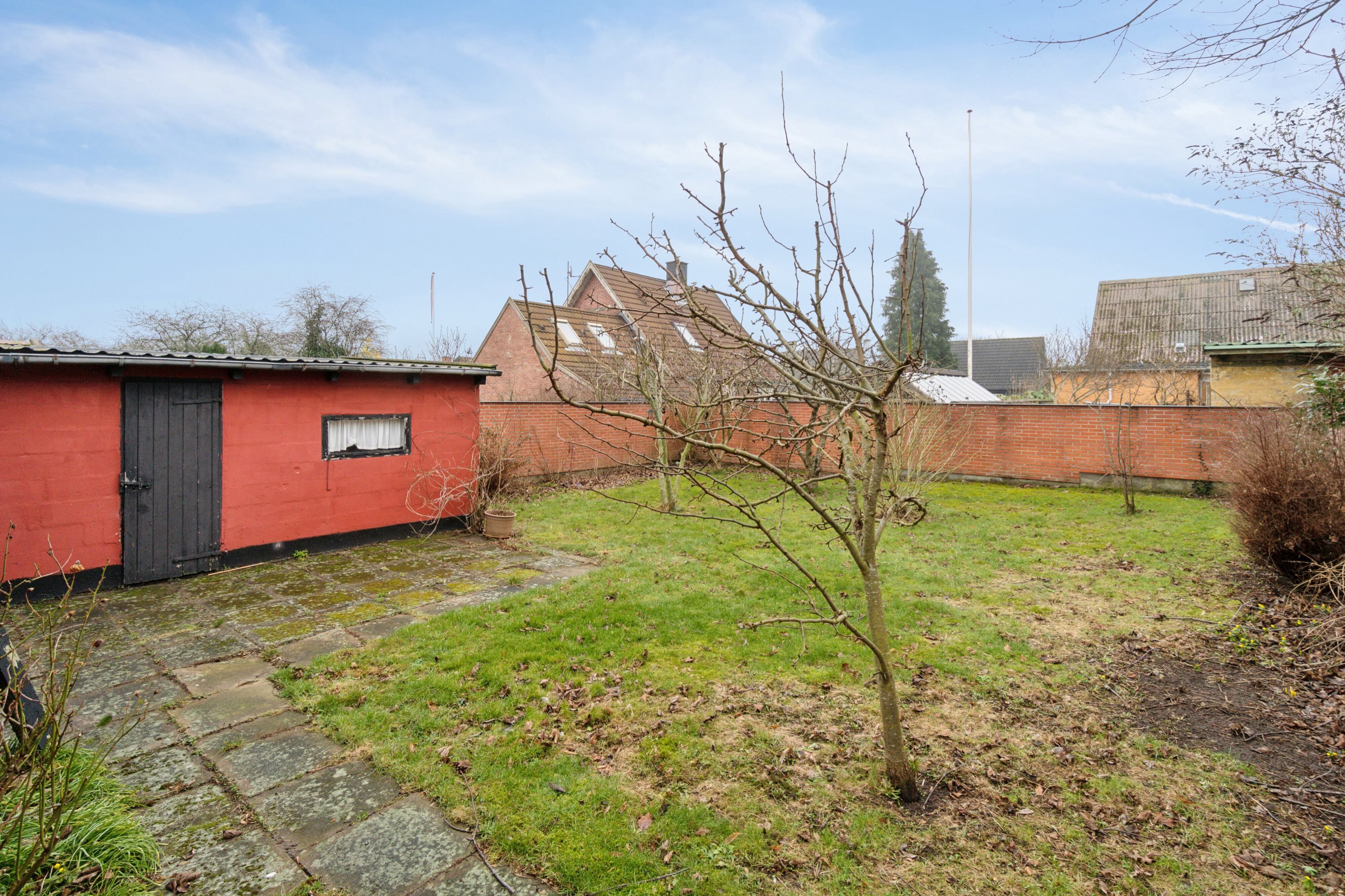 Fremhævet set fra haven billede i fuldskærmstilstand. Billede af Klemens Storegade 7, 3782 Klemensker