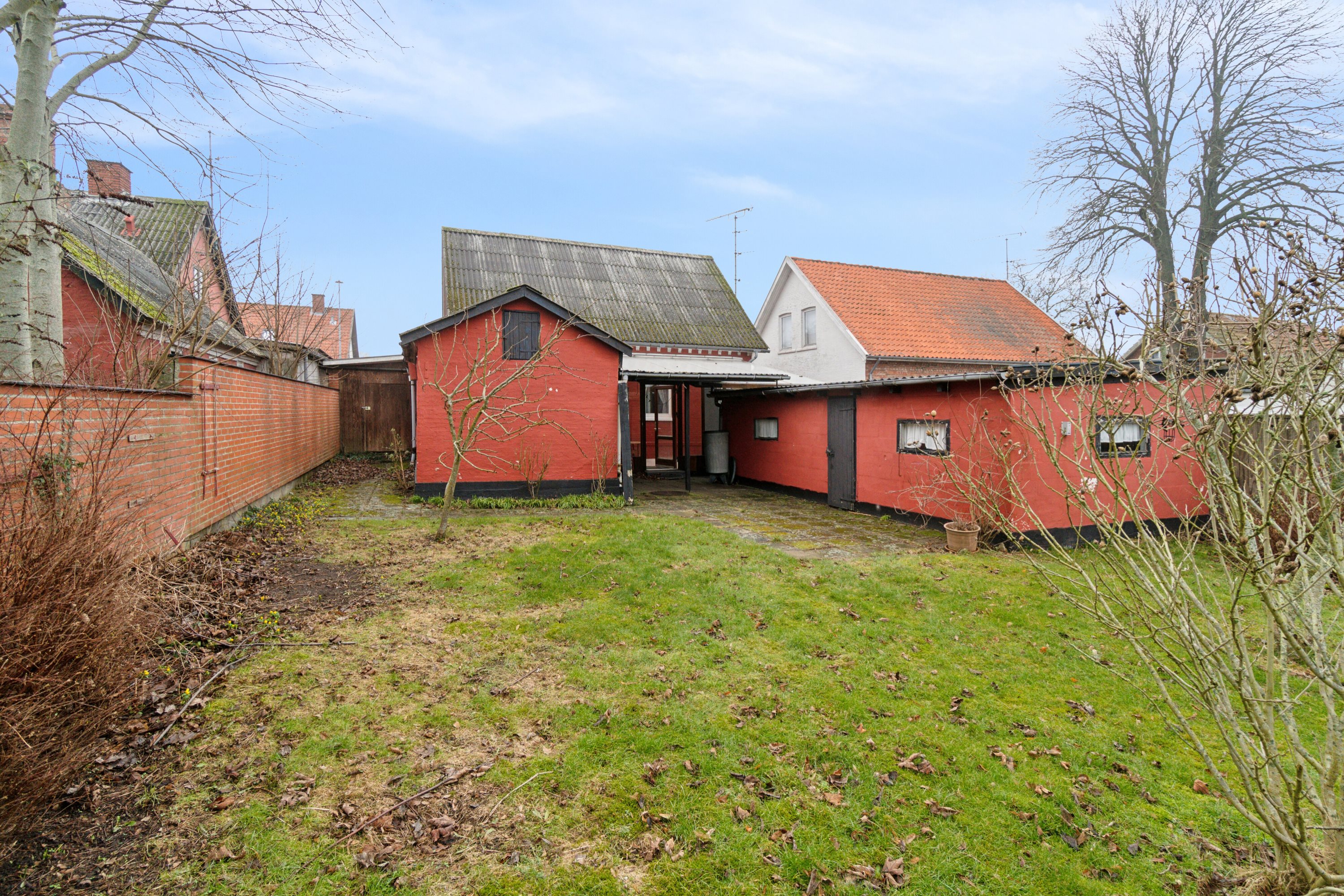 Fremhævet set fra haven billede i fuldskærmstilstand. Billede af Klemens Storegade 7, 3782 Klemensker