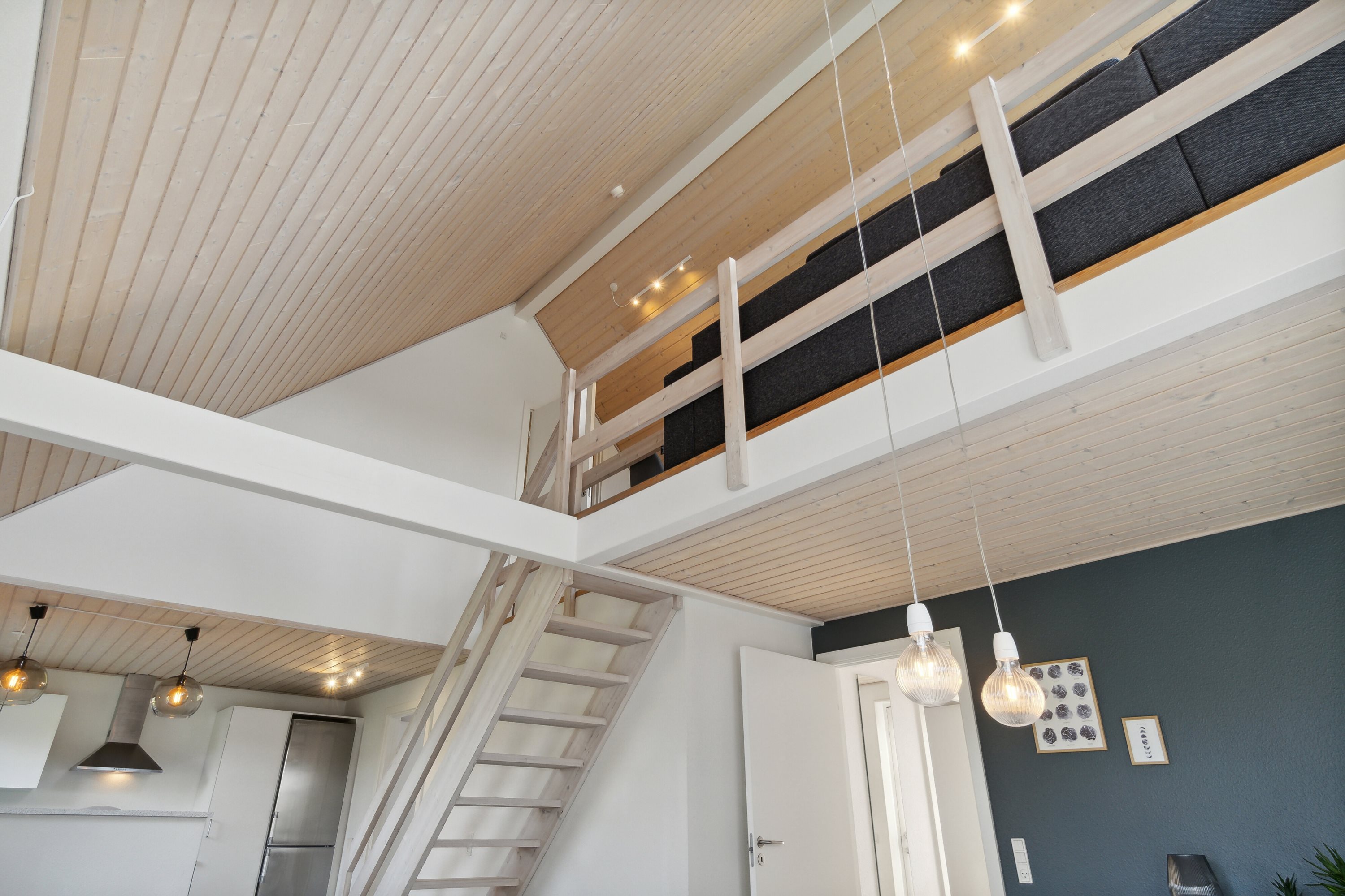 Fremhævet stue billede i fuldskærmstilstand. Billede af Golfvænget 6, Gatten, 9640 Farsø