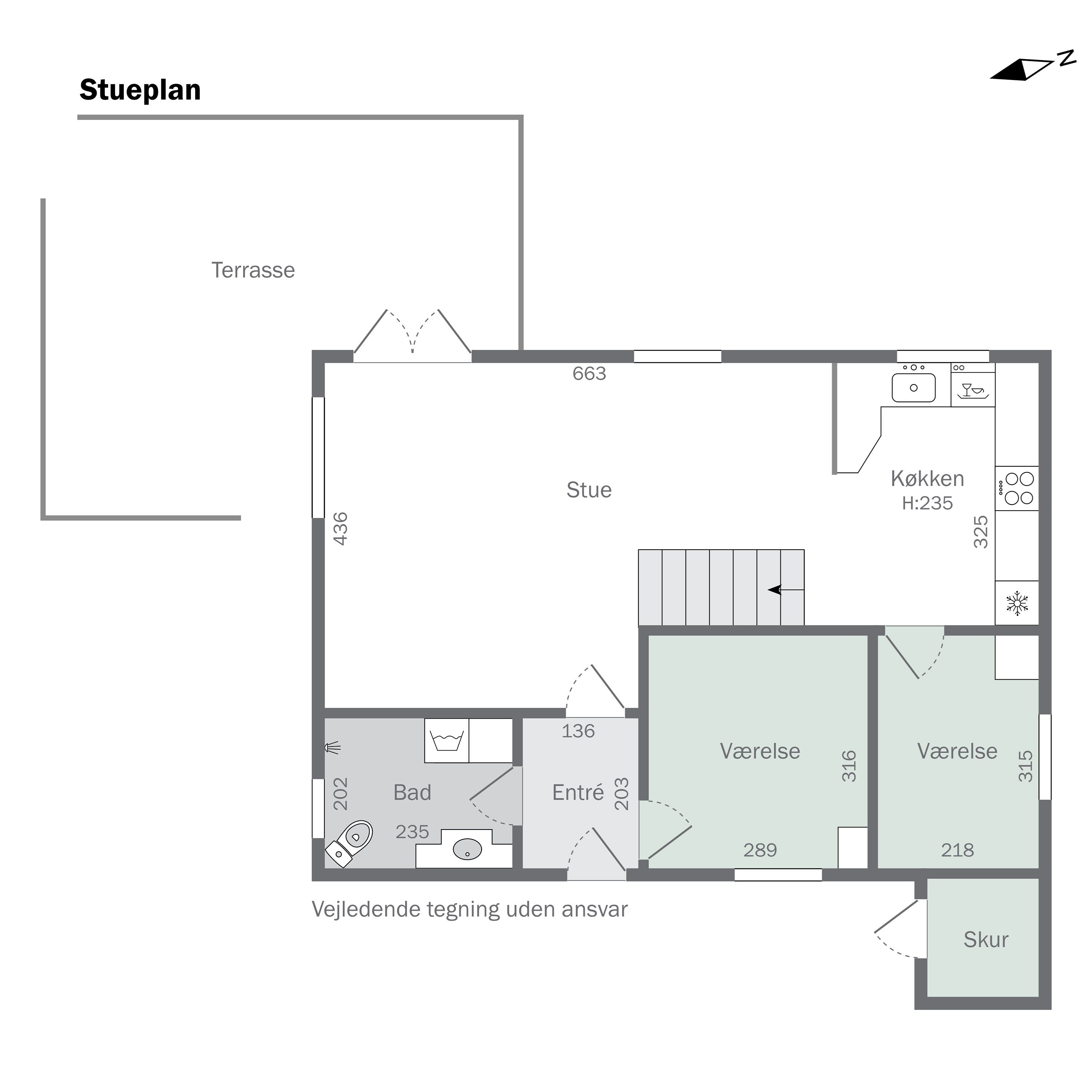 Plantegninger billede af Golfvænget 6, Gatten, 9640 Farsø