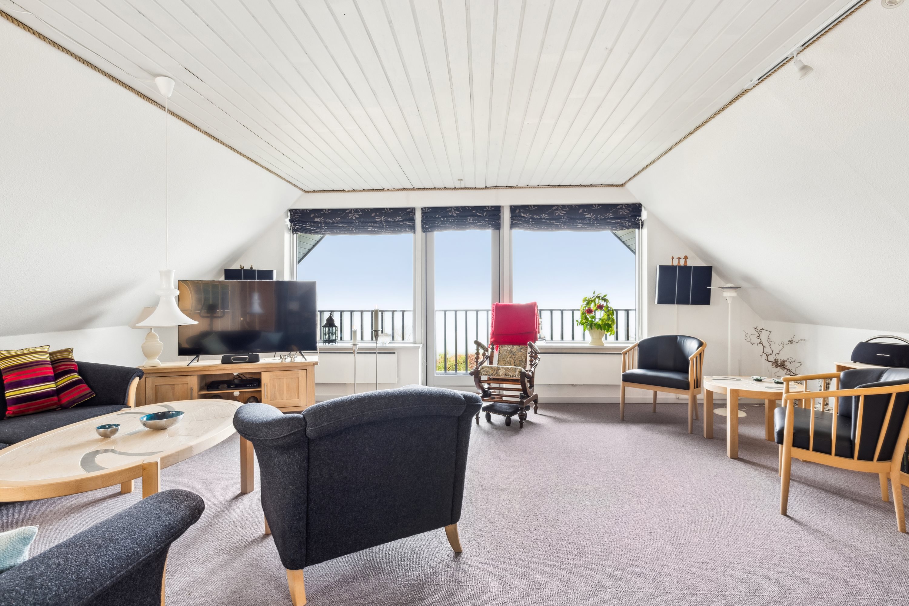 Fremhævet stue billede i fuldskærmstilstand. Billede af Havrevej 14, 8586 Ørum Djurs