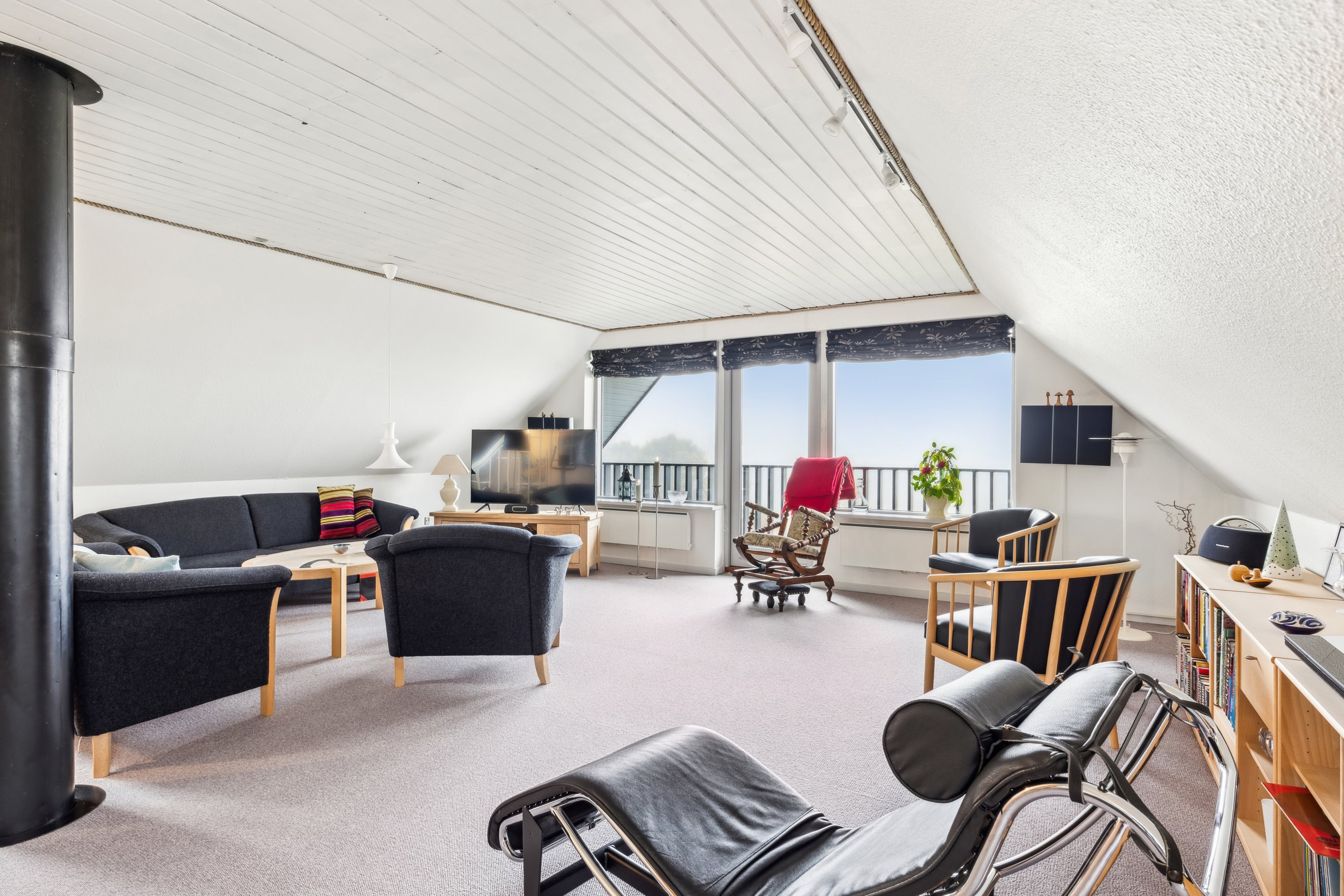 Fremhævet stue billede i fuldskærmstilstand. Billede af Havrevej 14, 8586 Ørum Djurs