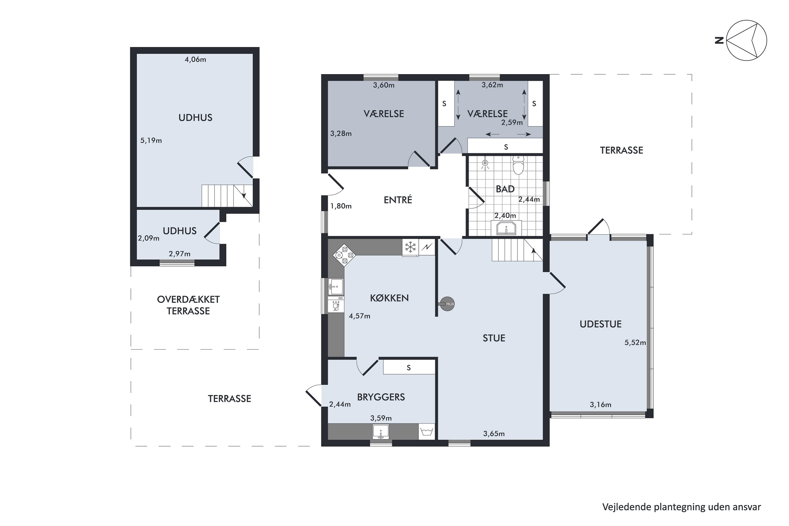 Plantegninger billede af Havrevej 14, 8586 Ørum Djurs