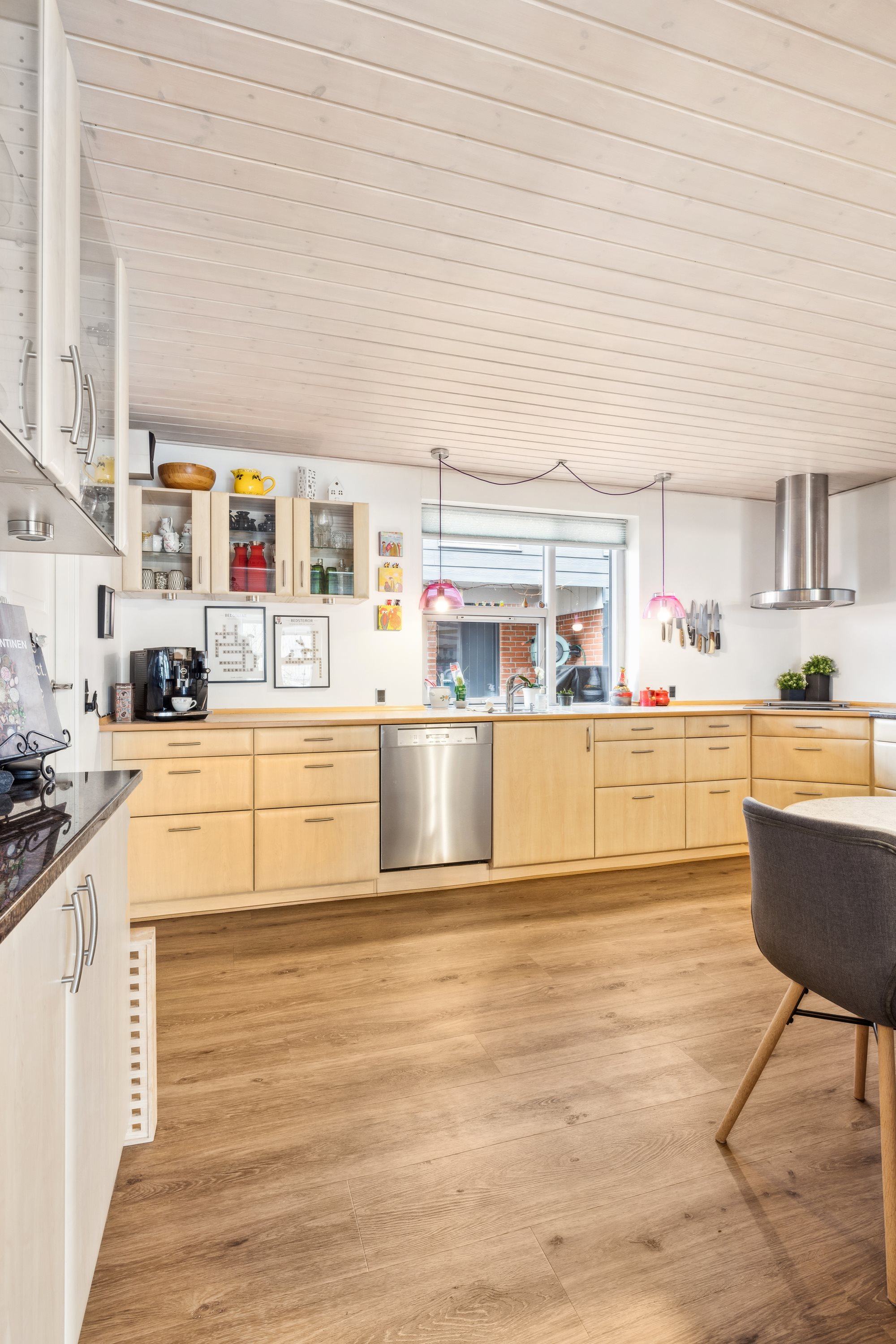 Fremhævet køkken billede i fuldskærmstilstand. Billede af Havrevej 14, 8586 Ørum Djurs