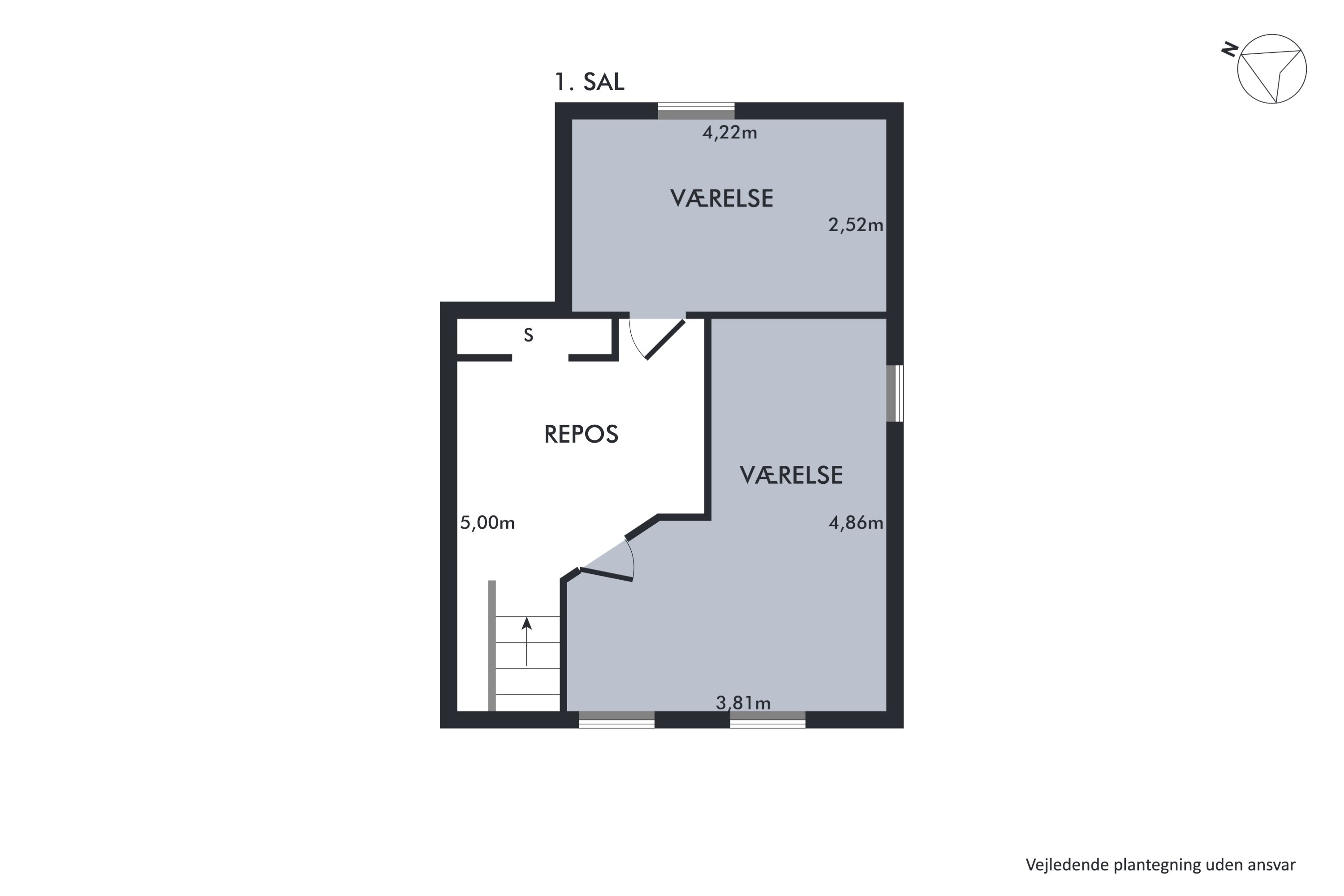 Plantegninger billede af Ørstedsvej 1, 9460 Brovst