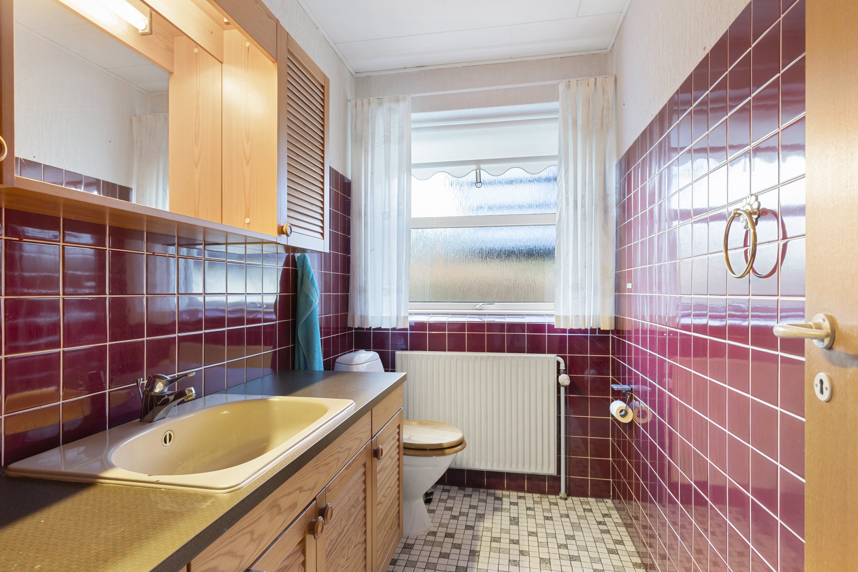 Fremhævet badeværelse billede i fuldskærmstilstand. Billede af Nygade 9, Østrup, 9600 Aars