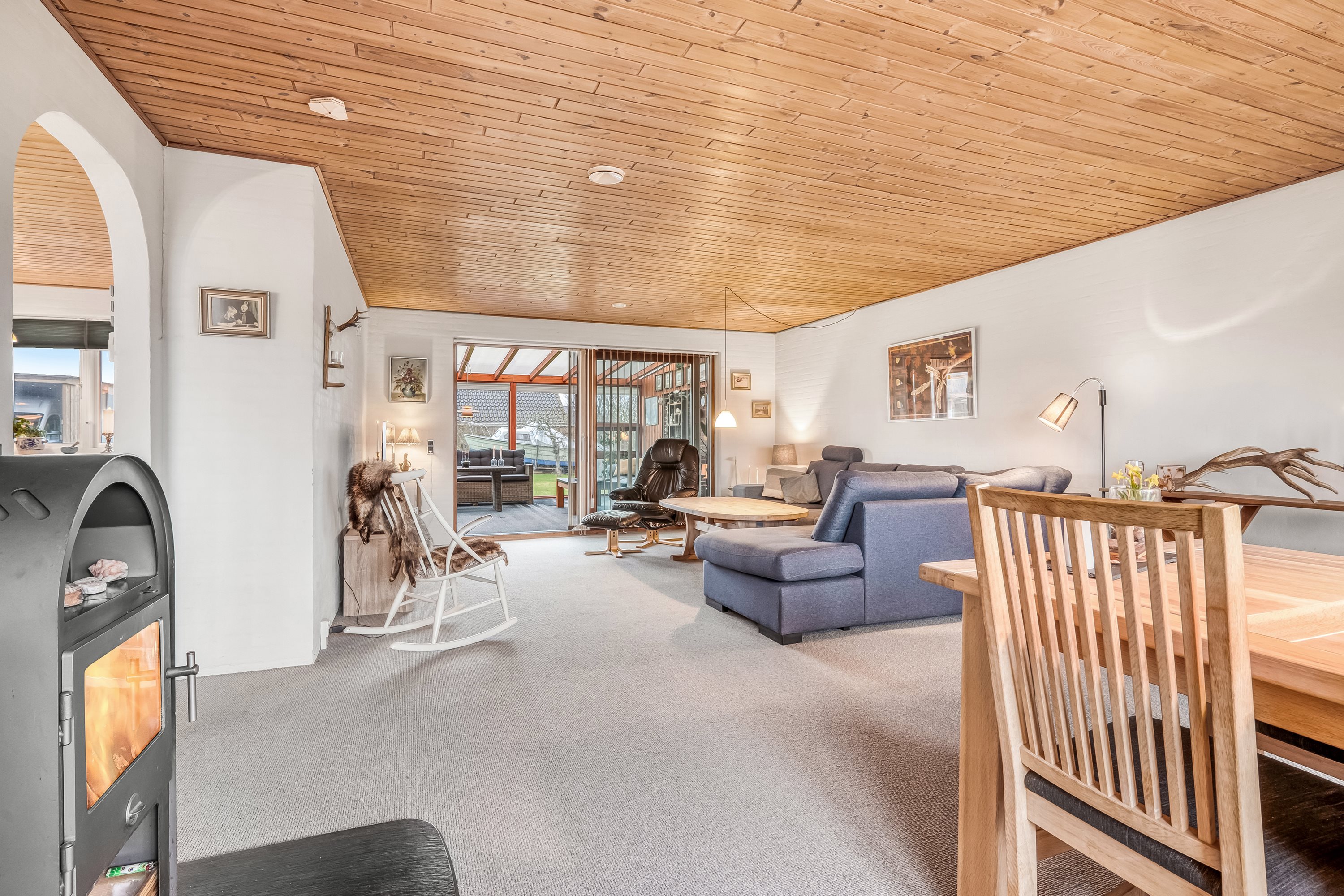 Fremhævet stue billede i fuldskærmstilstand. Billede af Sprogøvej 8A, 7680 Thyborøn