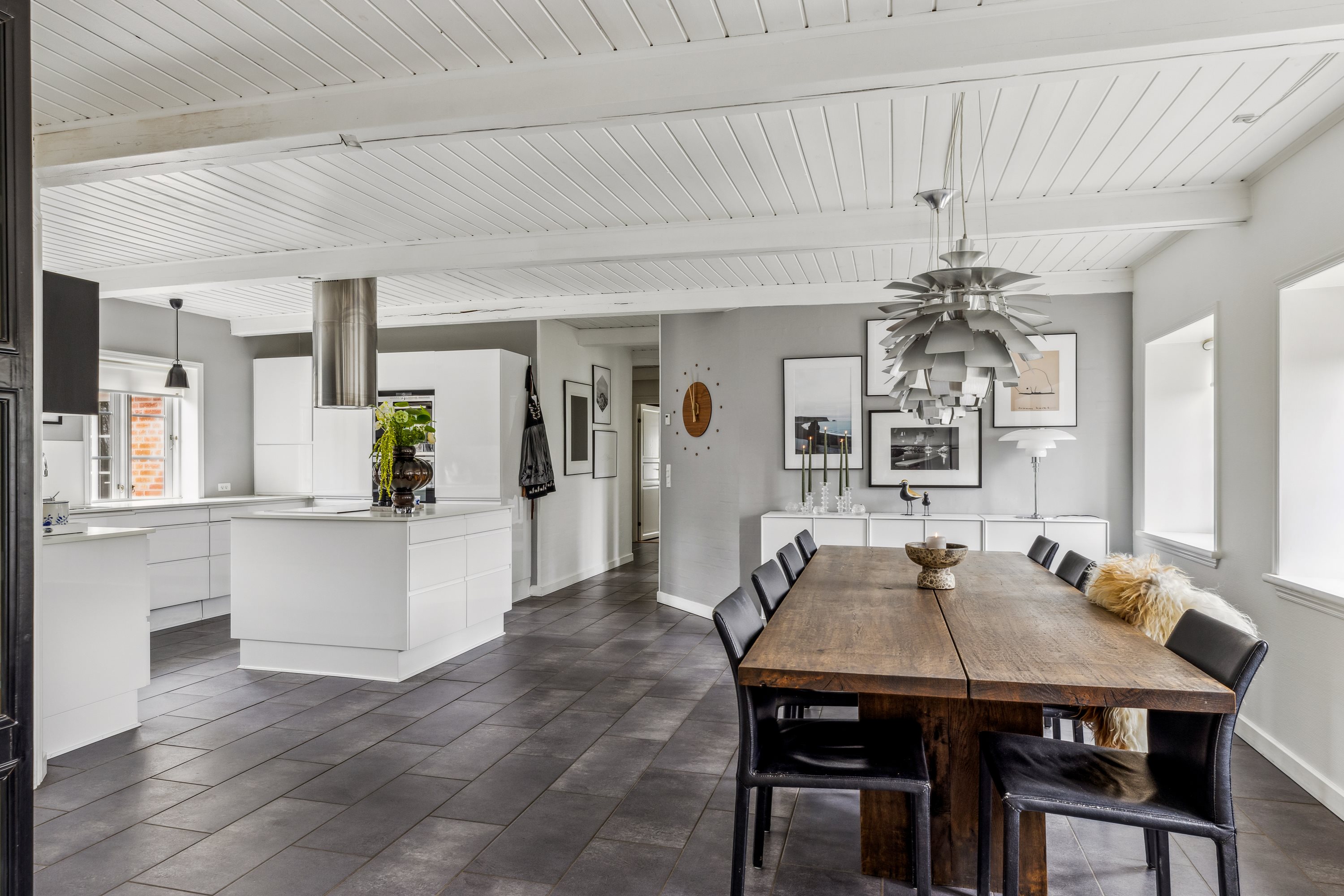 Fremhævet køkken alrum billede i fuldskærmstilstand. Billede af Obbekjærvej 129, Obbekær, 6760 Ribe