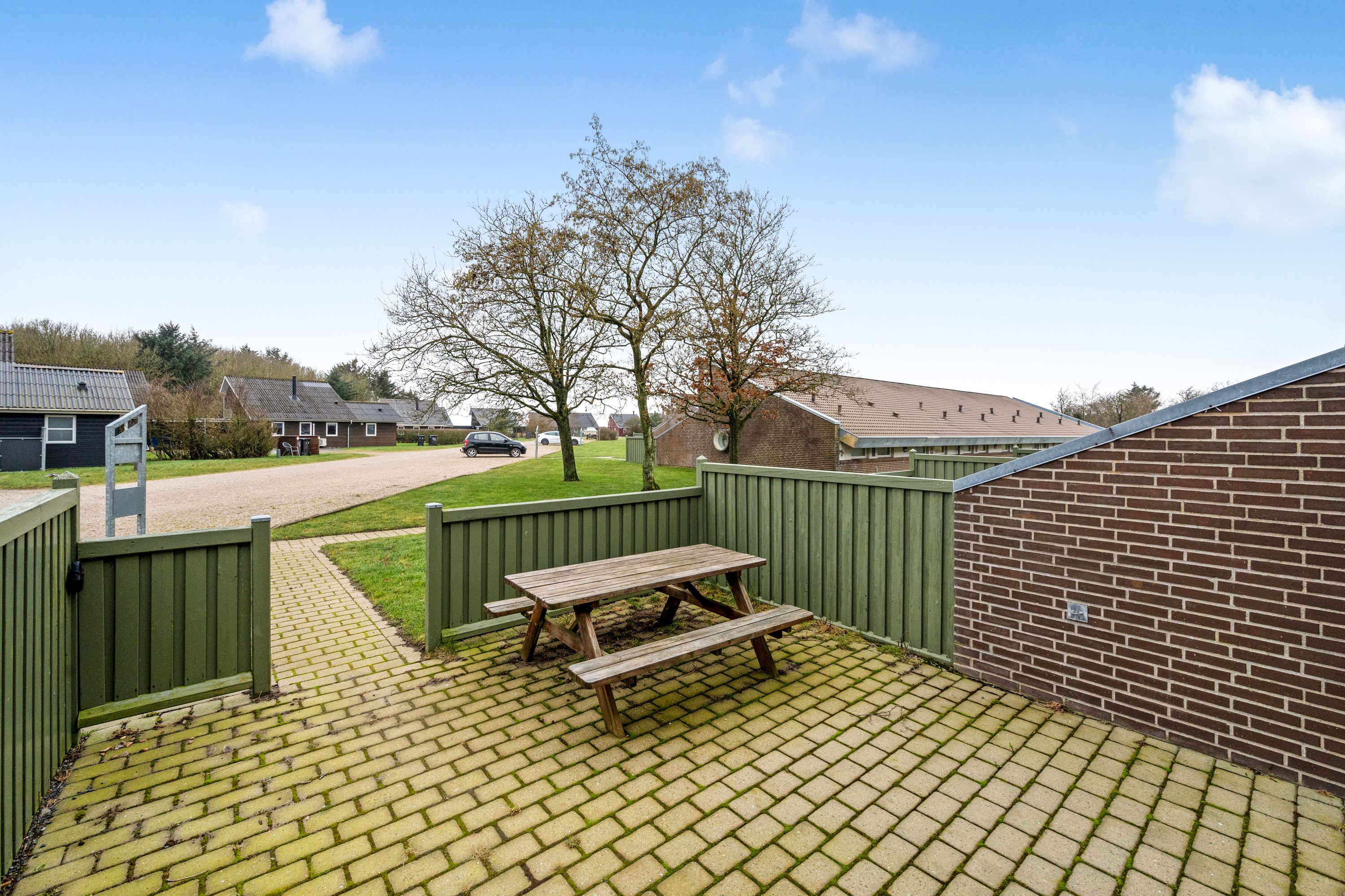 Fremhævet facade billede i fuldskærmstilstand. Billede af Vester Fælled (G1) 160, Bork Havn, 6893 Hemmet