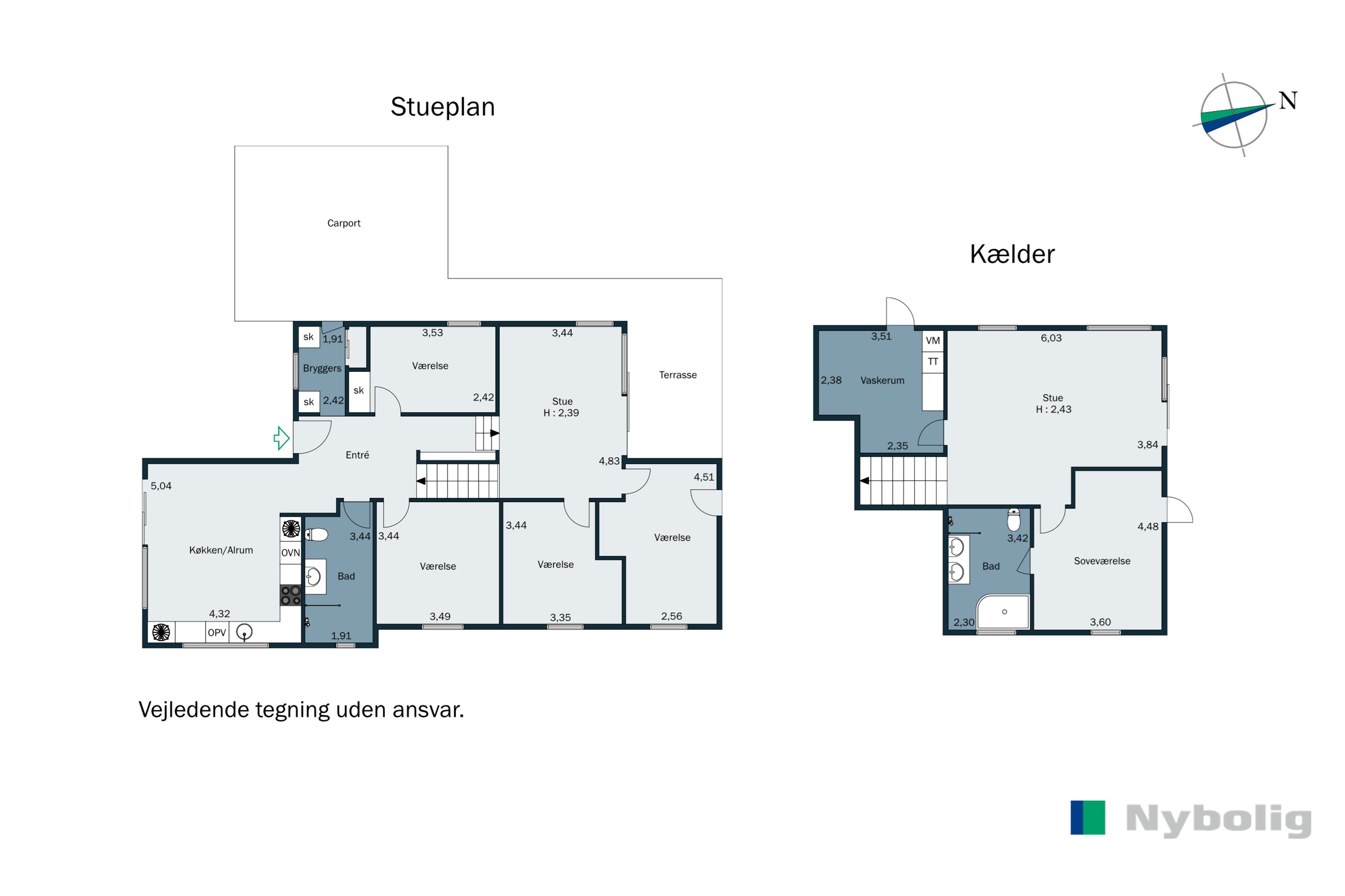 Plantegninger billede af Vesterhåb 65, 8300 Odder
