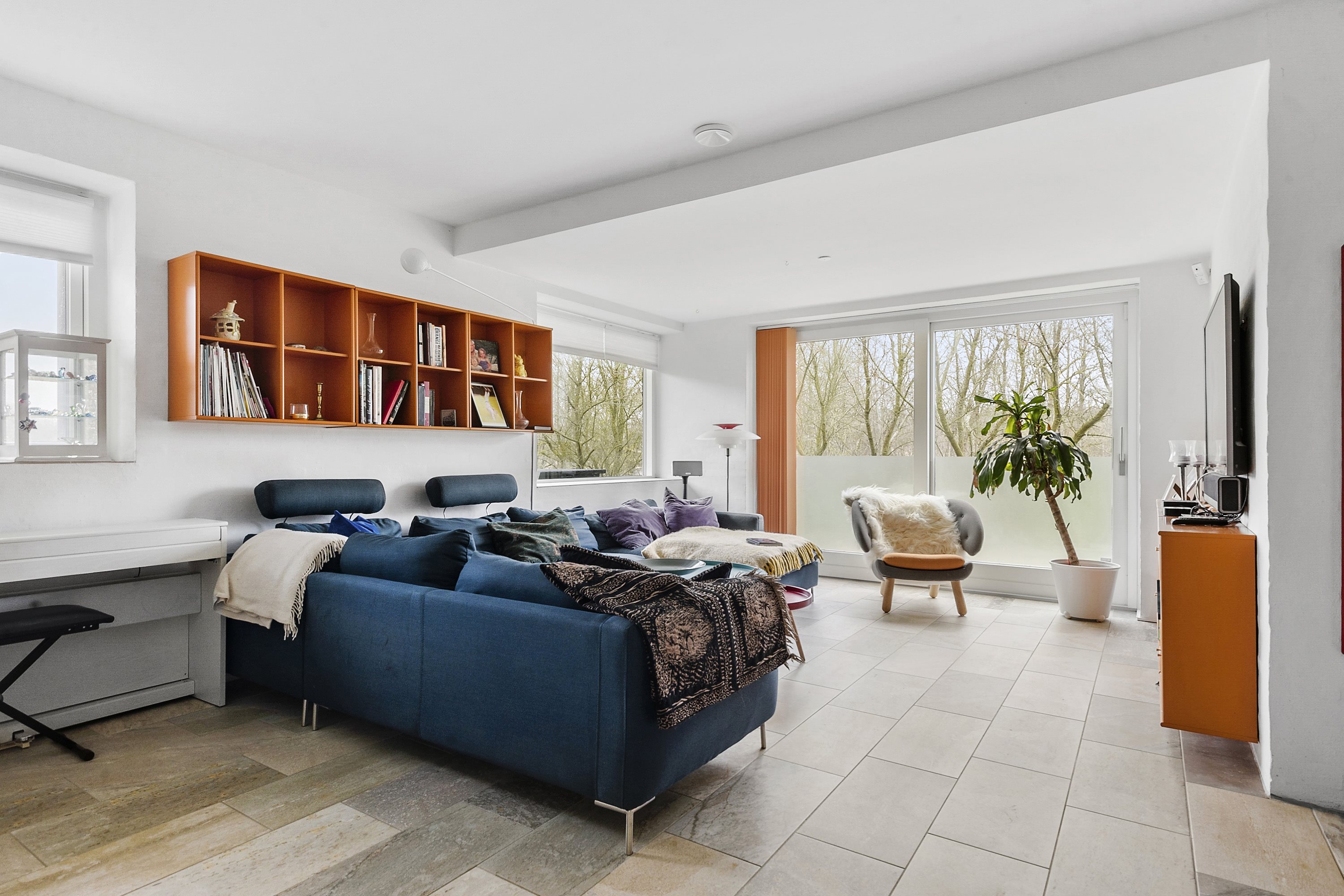 Fremhævet stue billede i fuldskærmstilstand. Billede af Vesterhåb 65, 8300 Odder