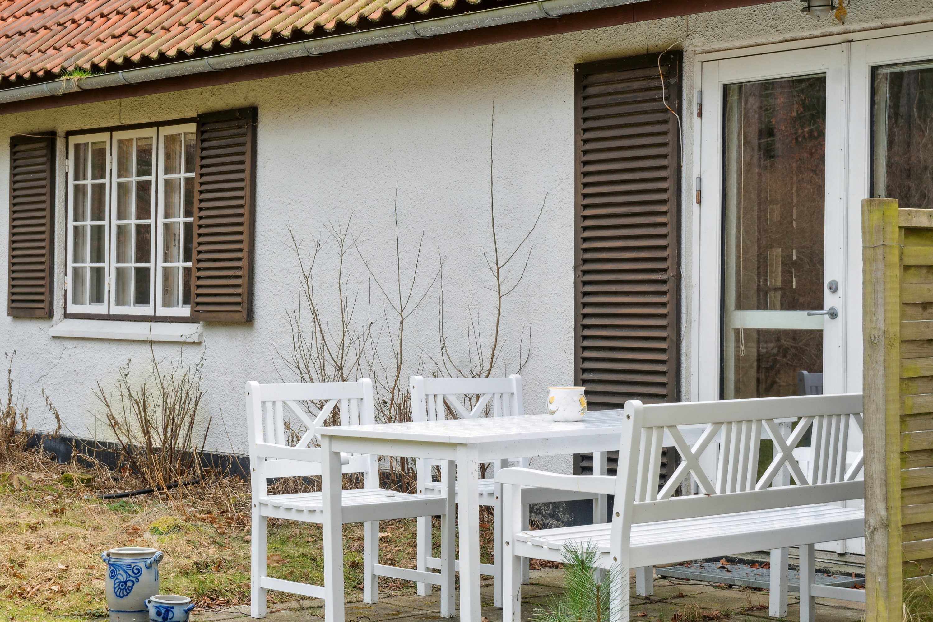 Fremhævet baghave billede i fuldskærmstilstand. Billede af Vej 11 3, Jyderup Lyng, 4560 Vig