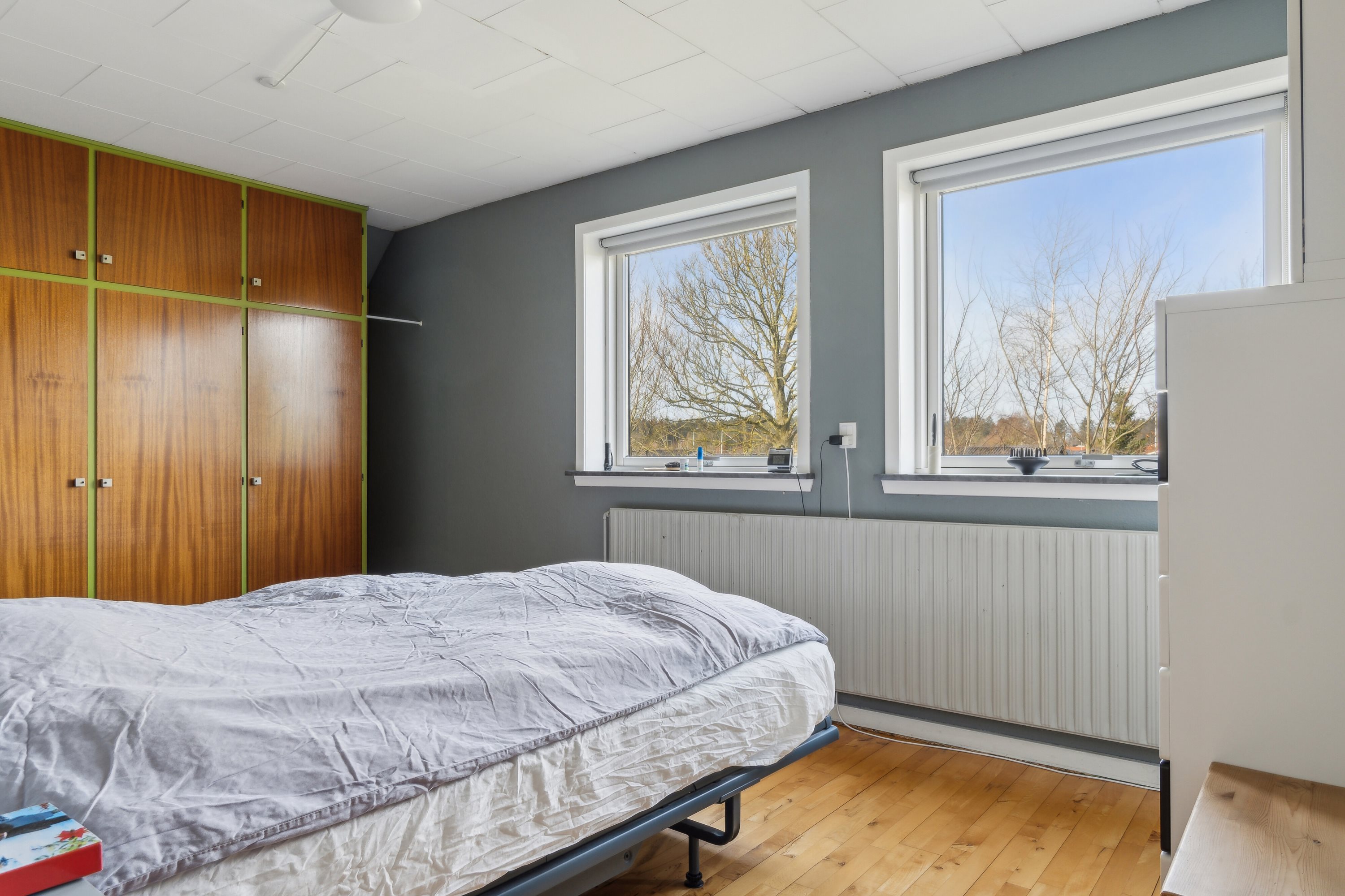 Fremhævet soveværelse billede i fuldskærmstilstand. Billede af Lonesvej 11, 9800 Hjørring