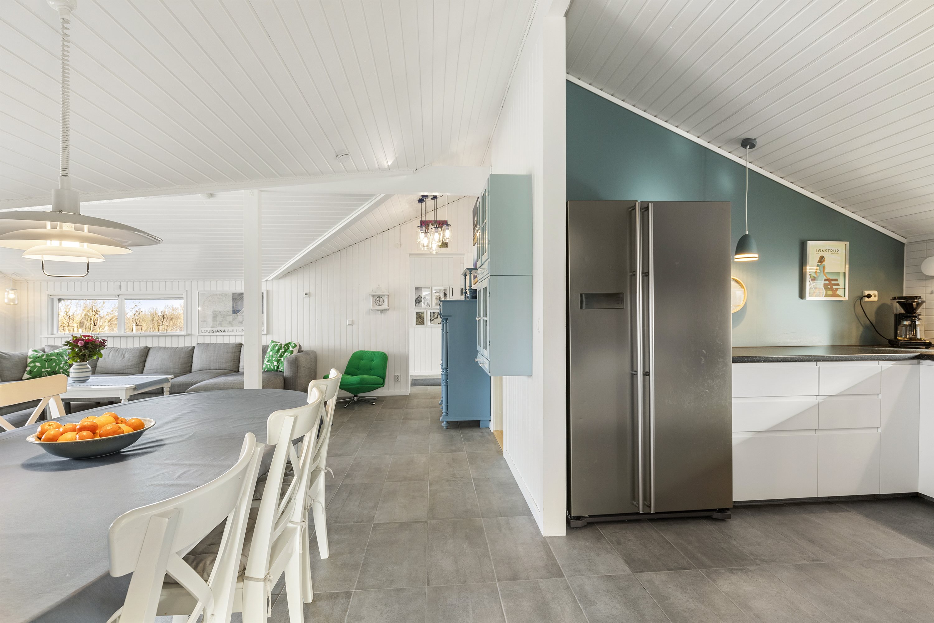 Fremhævet køkken alrum billede i fuldskærmstilstand. Billede af Martsvej 39, Skal Klit, 9800 Hjørring