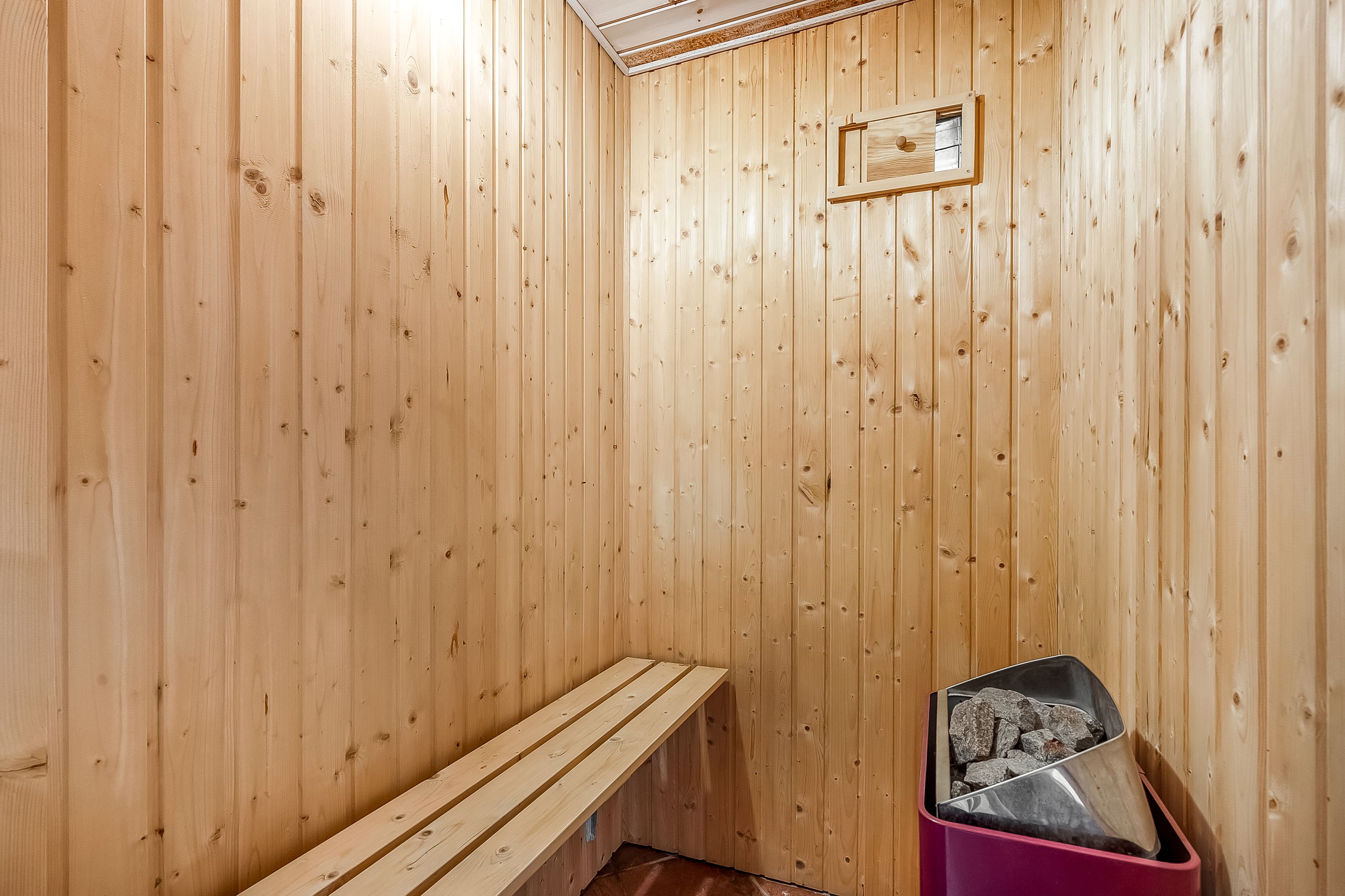 Fremhævet sauna  billede i fuldskærmstilstand. Billede af Tyttebærvej 4, Skaven , 6880 Tarm