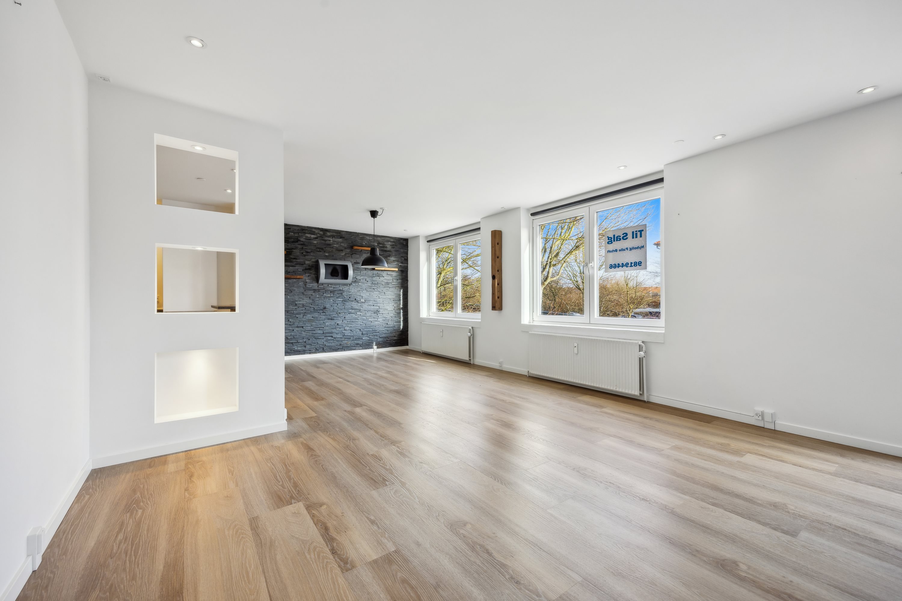 Fremhævet stue billede i fuldskærmstilstand. Billede af Thistedvej 85A, 1., 9400 Nørresundby