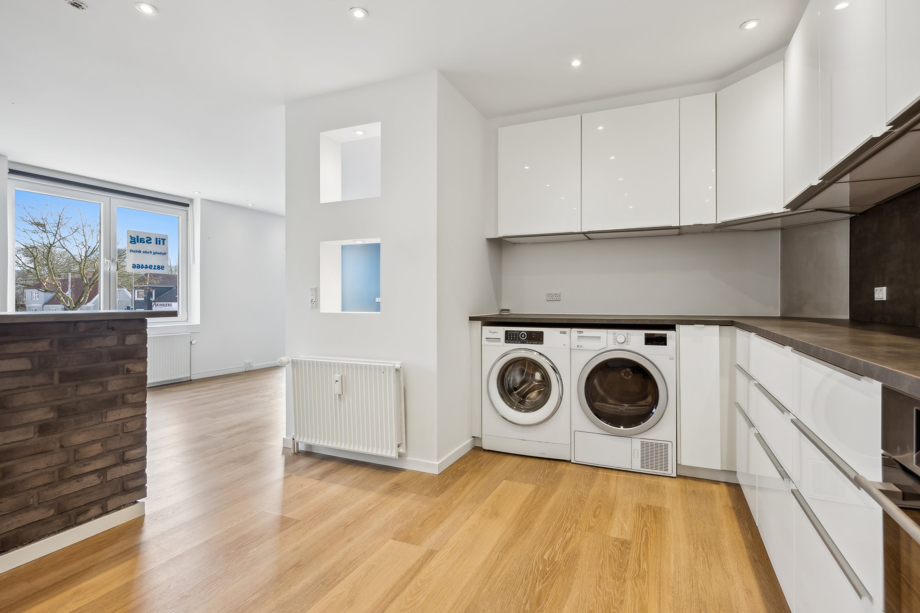 Fremhævet køkken billede i fuldskærmstilstand. Billede af Thistedvej 85A, 1., 9400 Nørresundby