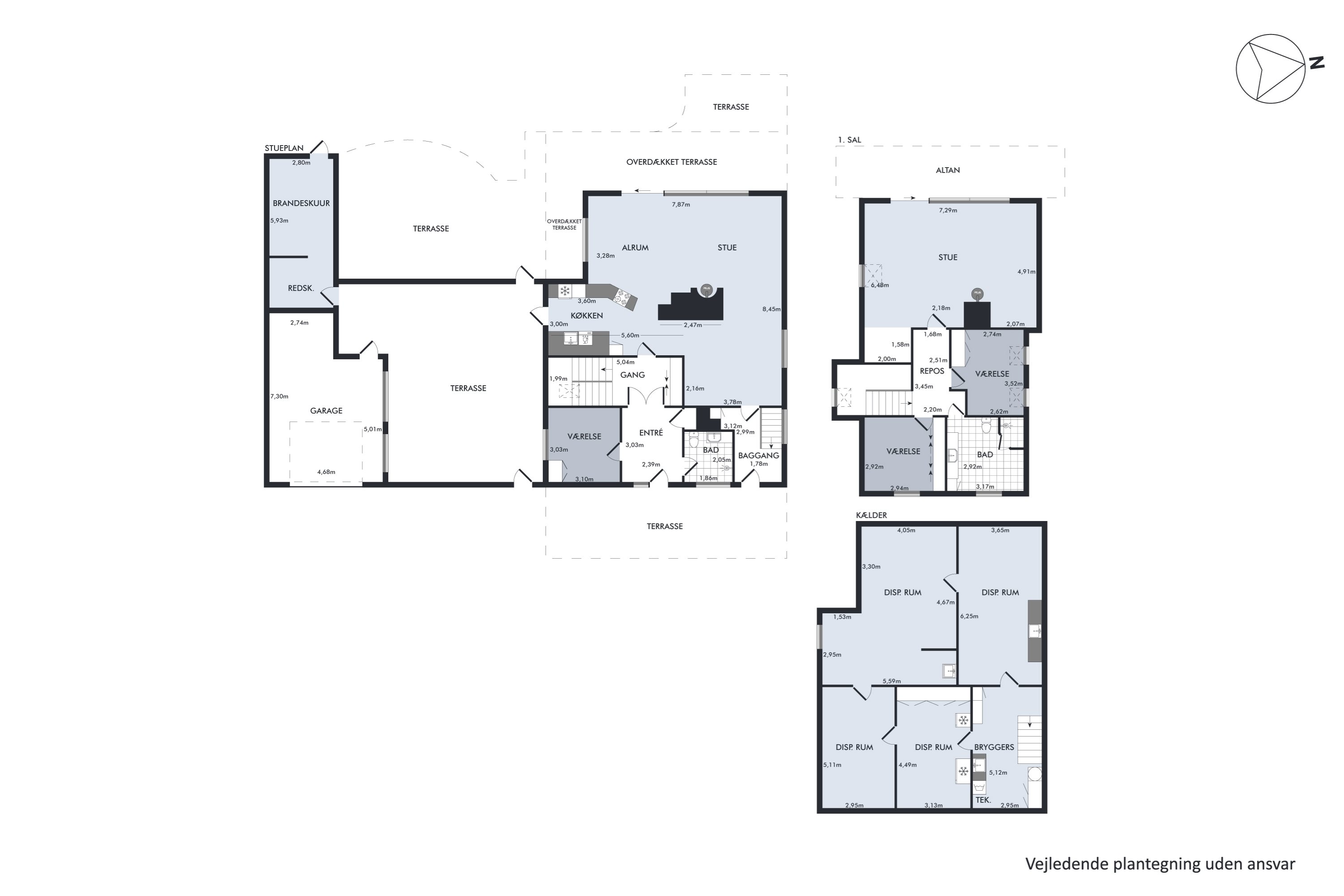 Plantegninger billede af Irisvej 2, 8400 Ebeltoft