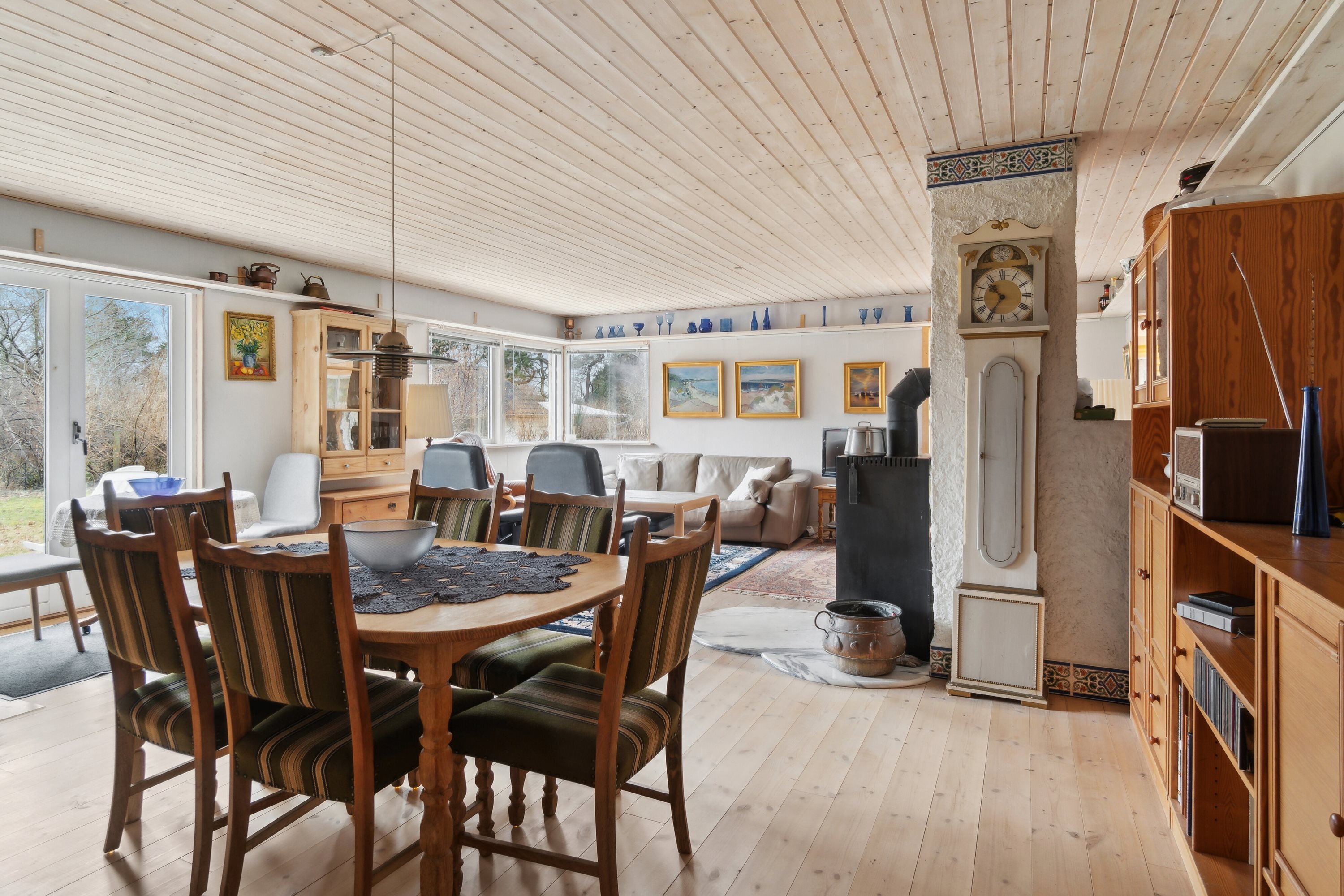 Fremhævet spisestue billede i fuldskærmstilstand. Billede af Rosendalen 39, 4500 Nykøbing Sj