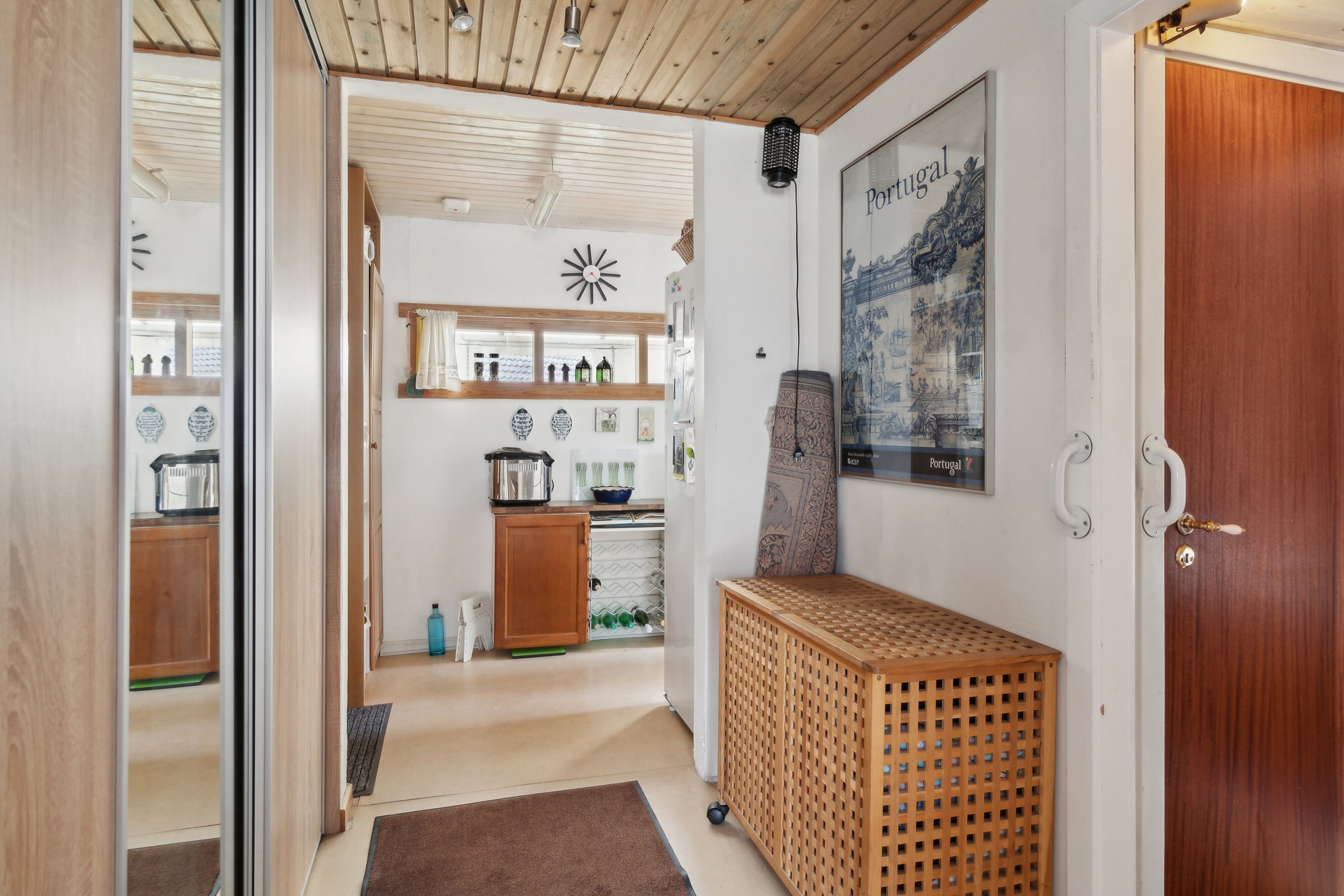 Fremhævet hall billede i fuldskærmstilstand. Billede af Rosendalen 39, 4500 Nykøbing Sj