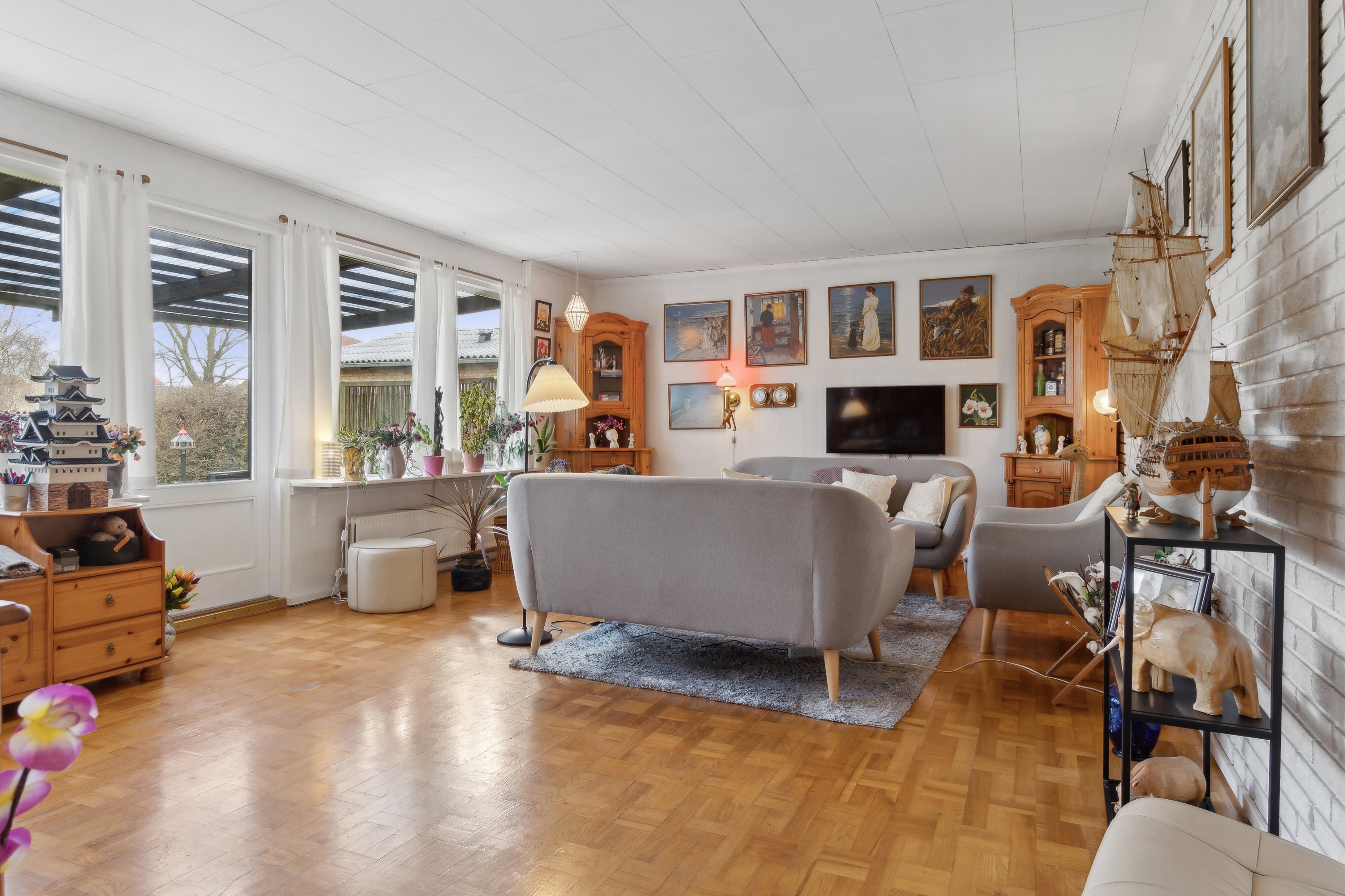 Miniaturebillede 1: stue. Billede af Beringgårdsvej 45A, 2650 Hvidovre