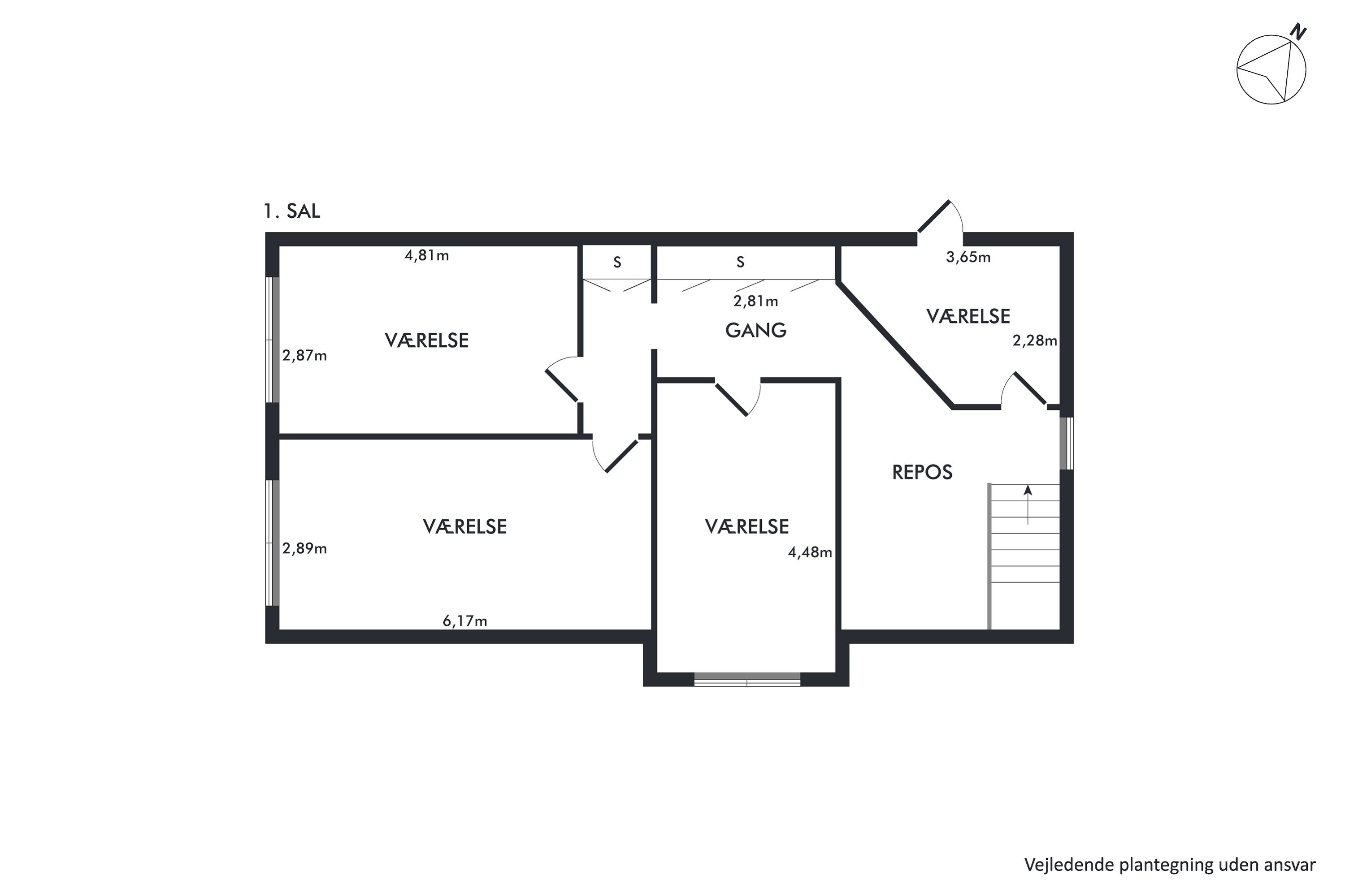 Plantegninger billede af Hviddingvej 11, Hammershøj, 8830 Tjele