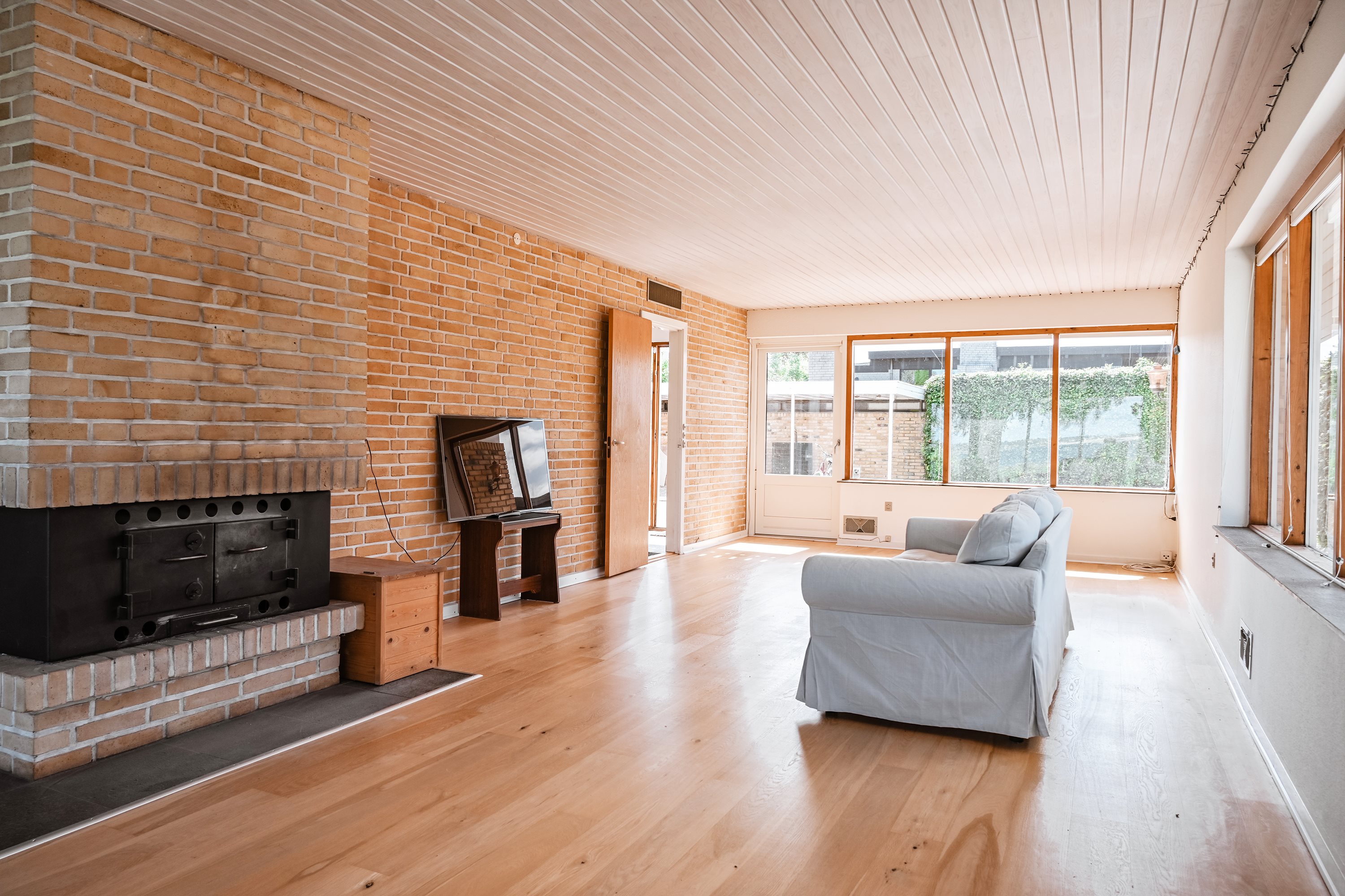 Fremhævet stue billede i fuldskærmstilstand. Billede af Strandskiftet 4, 4850 Stubbekøbing