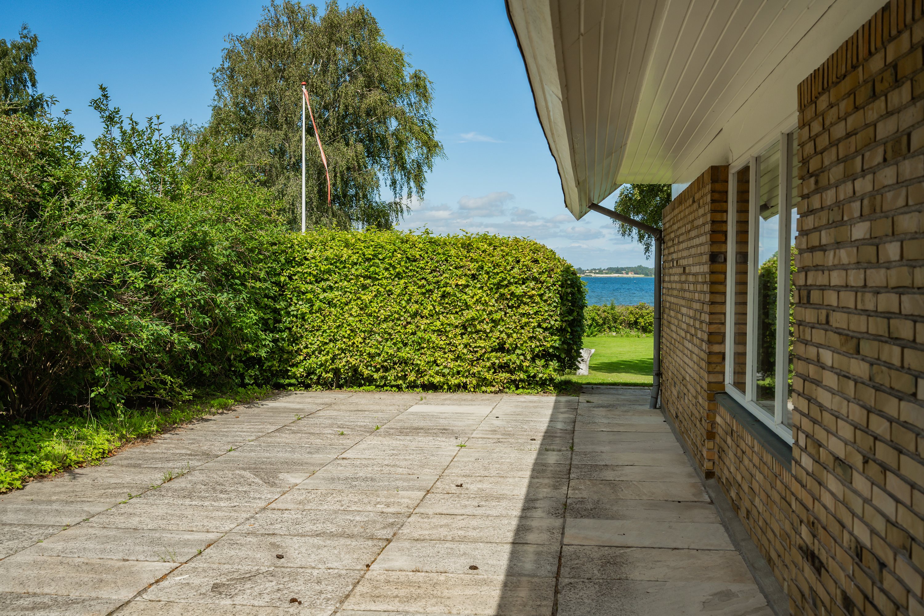 Fremhævet terrasse billede i fuldskærmstilstand. Billede af Strandskiftet 4, 4850 Stubbekøbing