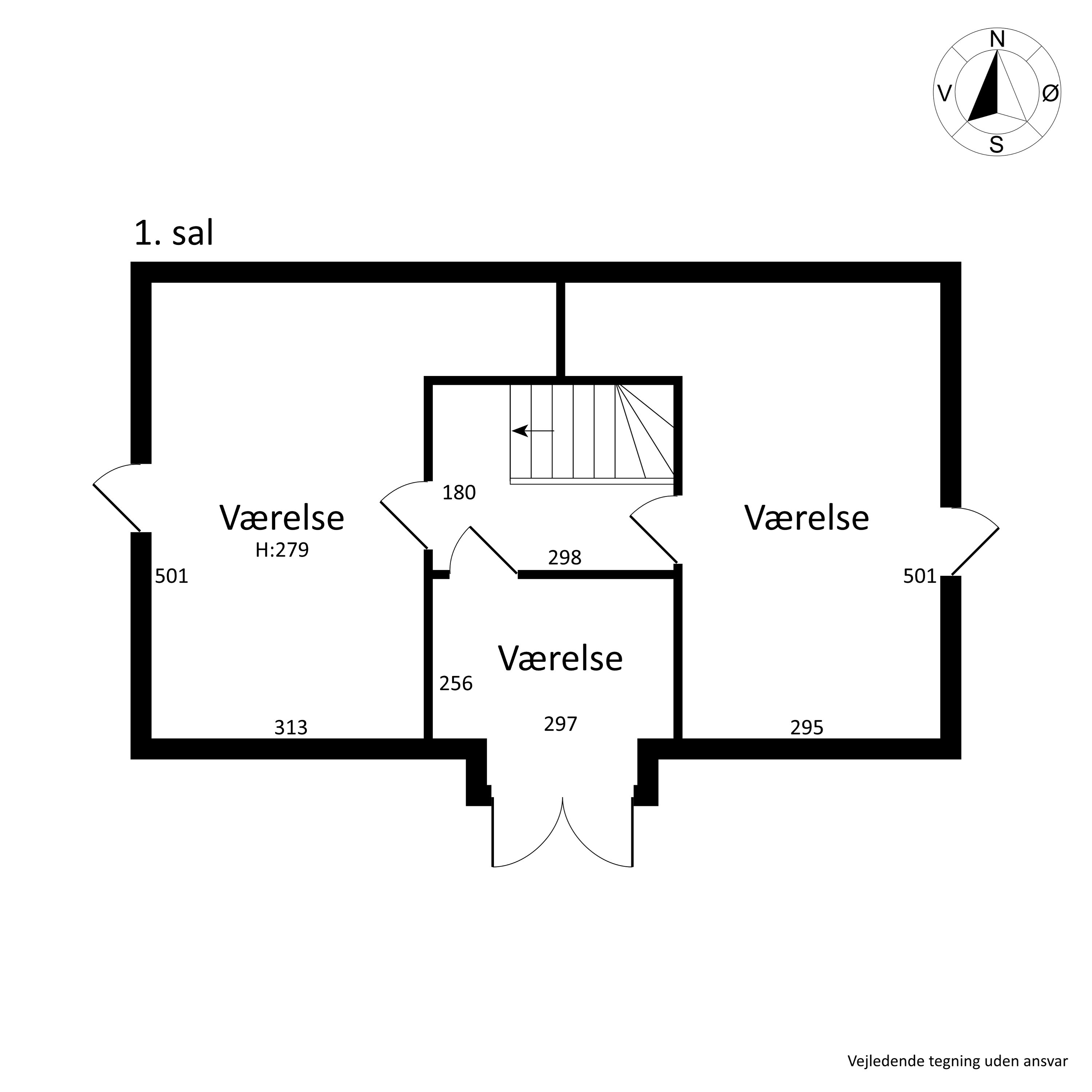 Plantegninger billede af Lindevej 10, 5560 Aarup