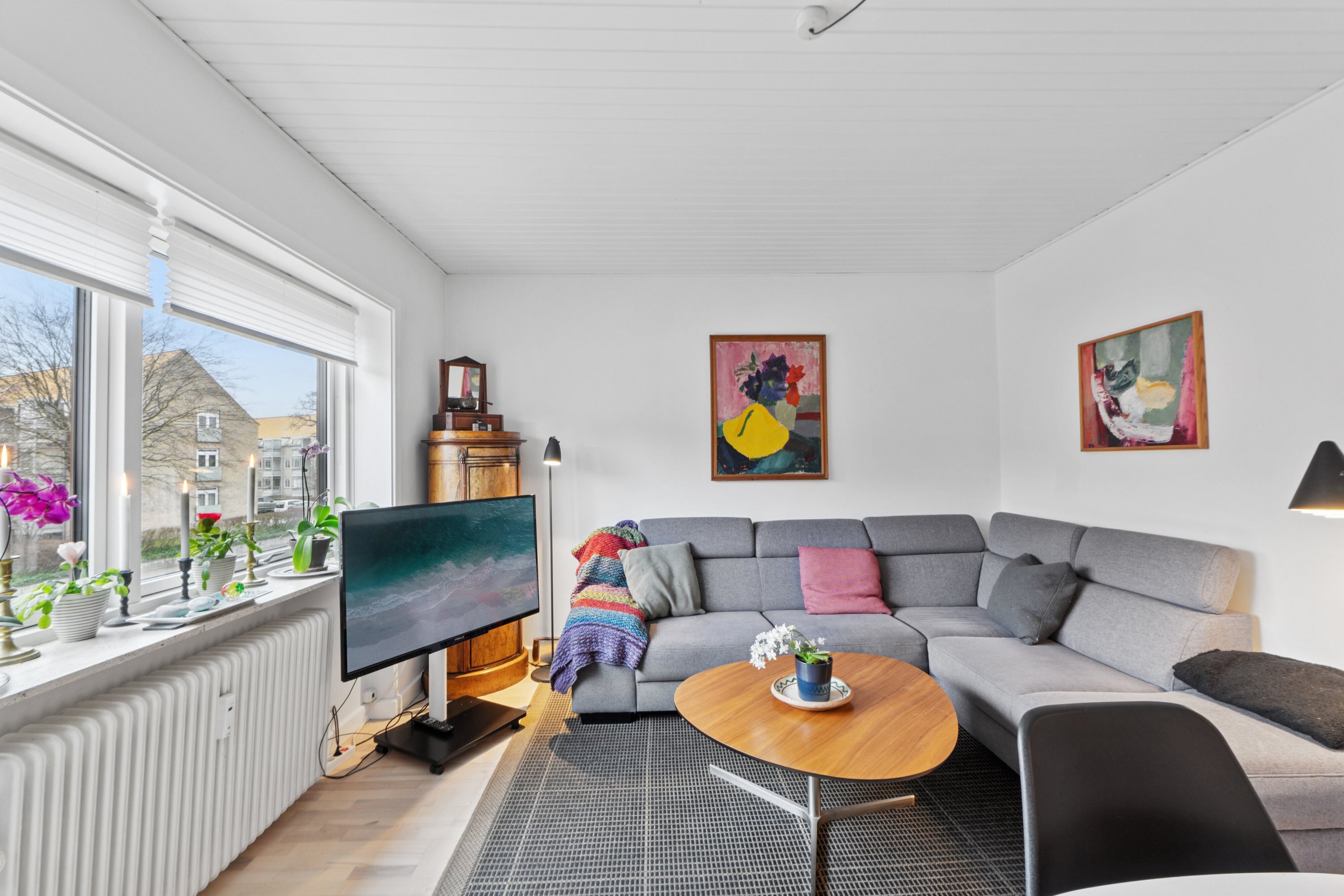 Fremhævet stue billede i fuldskærmstilstand. Billede af Rødovrevej 348, 1. th., 2610 Rødovre