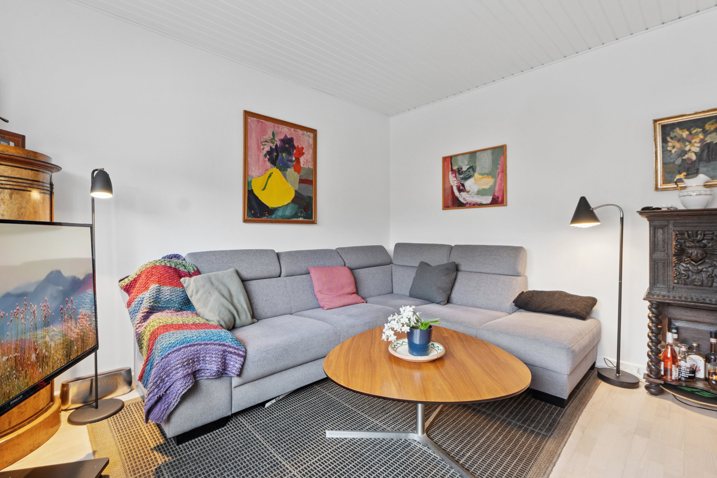 Fremhævet stue billede i fuldskærmstilstand. Billede af Rødovrevej 348, 1. th., 2610 Rødovre