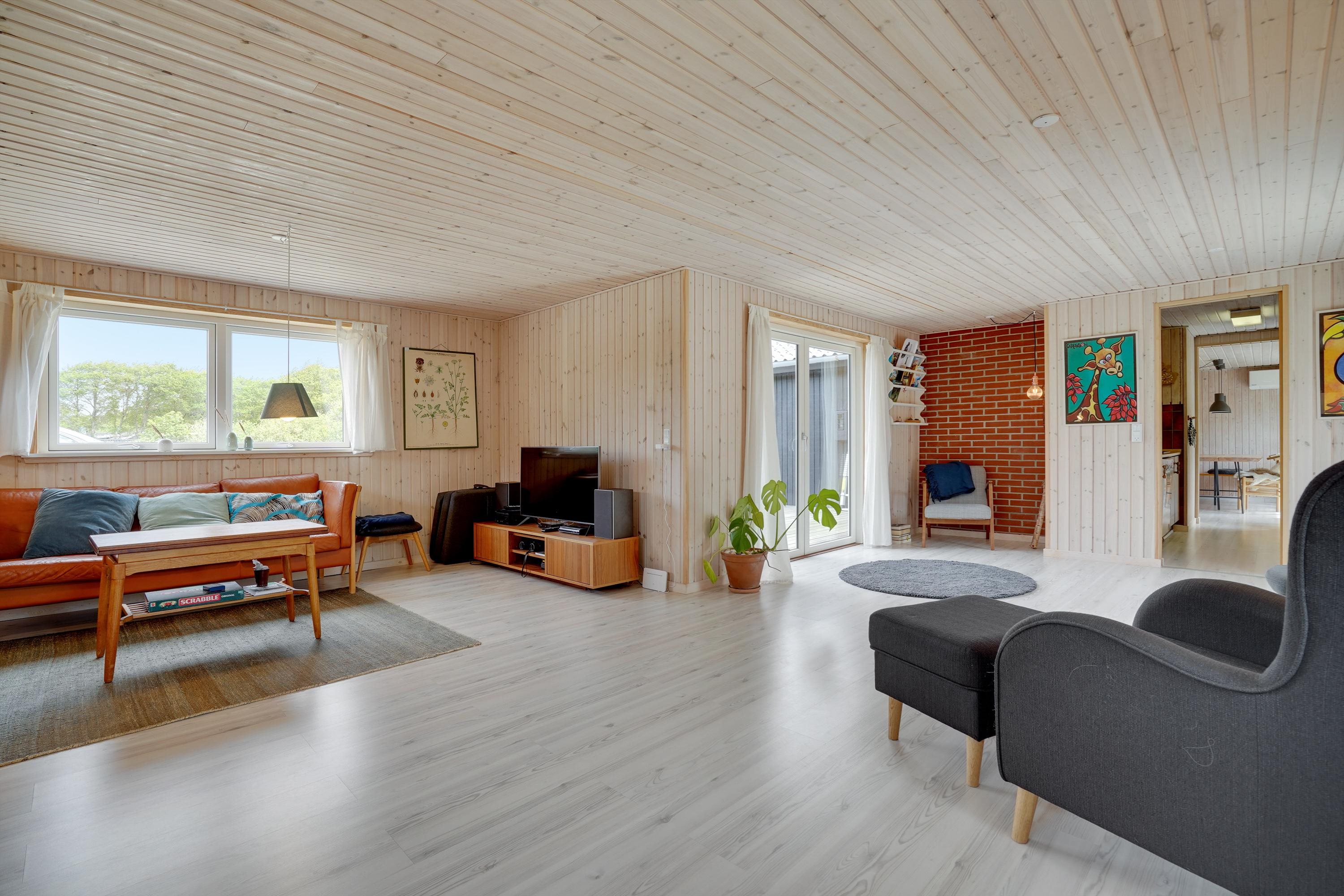 Fremhævet stue billede i fuldskærmstilstand. Billede af Strandgårdsvej 39B, Rindby Strand, 6720 Fanø