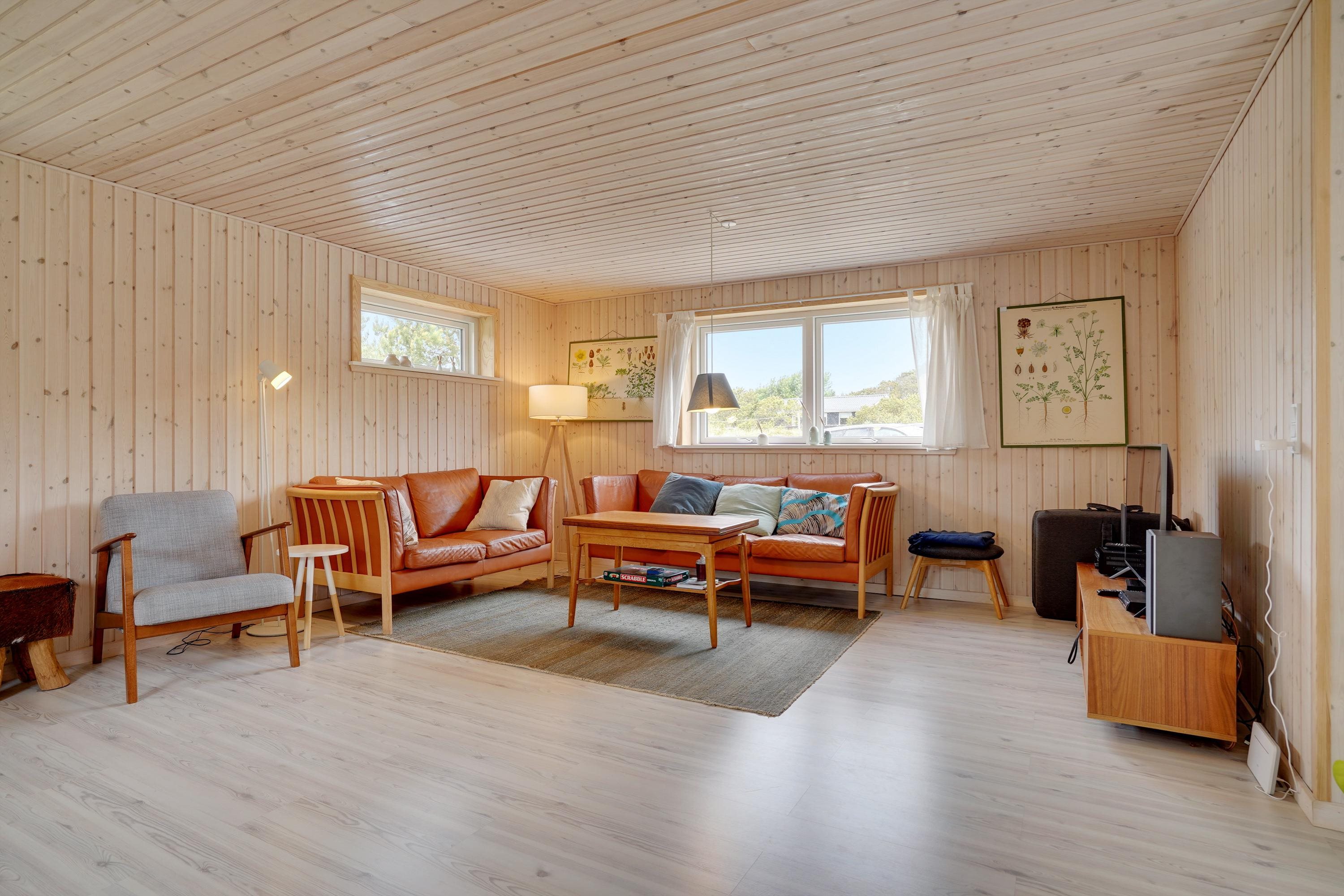 Fremhævet stue billede i fuldskærmstilstand. Billede af Strandgårdsvej 39B, Rindby Strand, 6720 Fanø