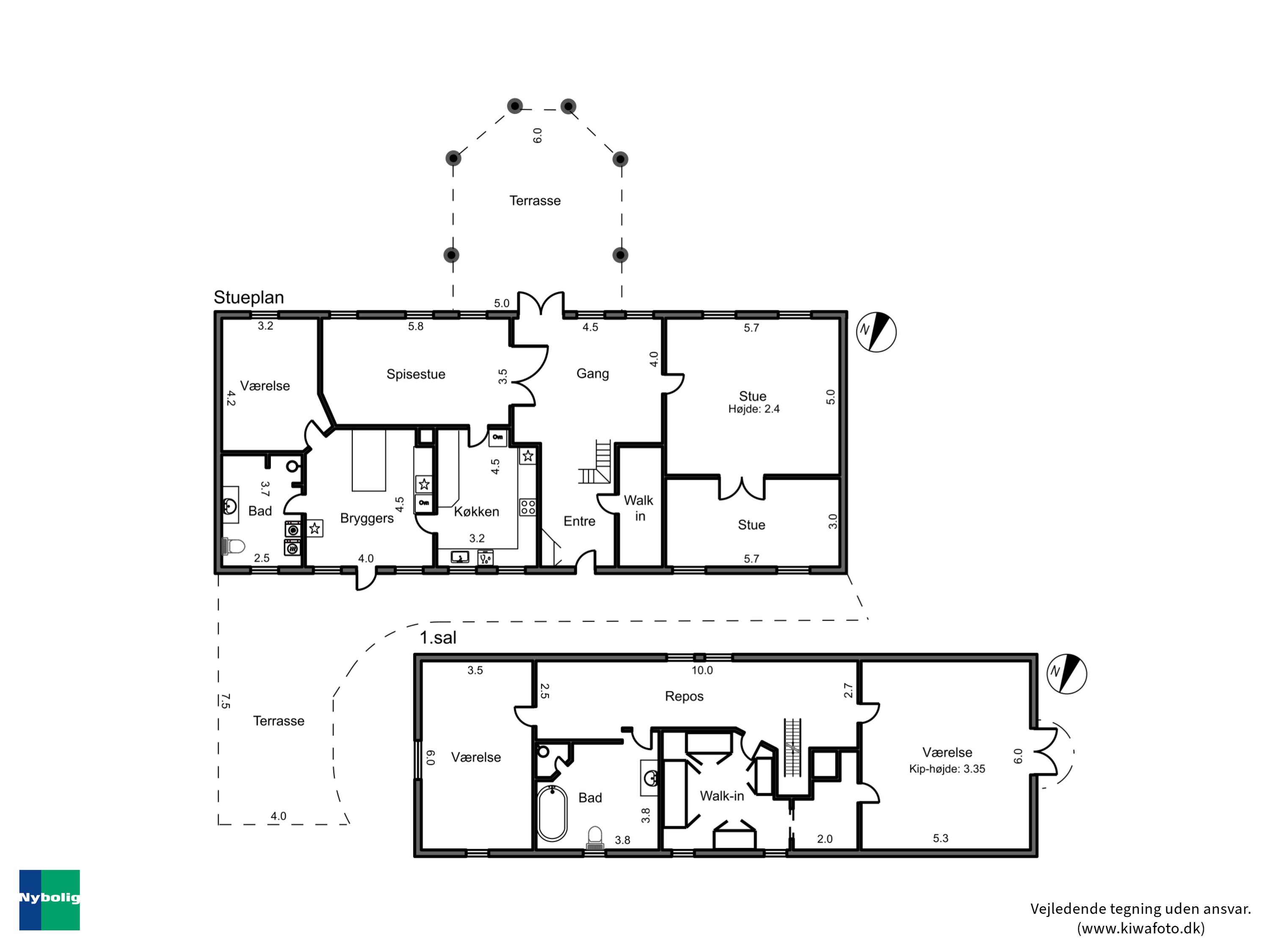 Plantegninger billede af Maribovej 150, Forneby, 4990 Sakskøbing